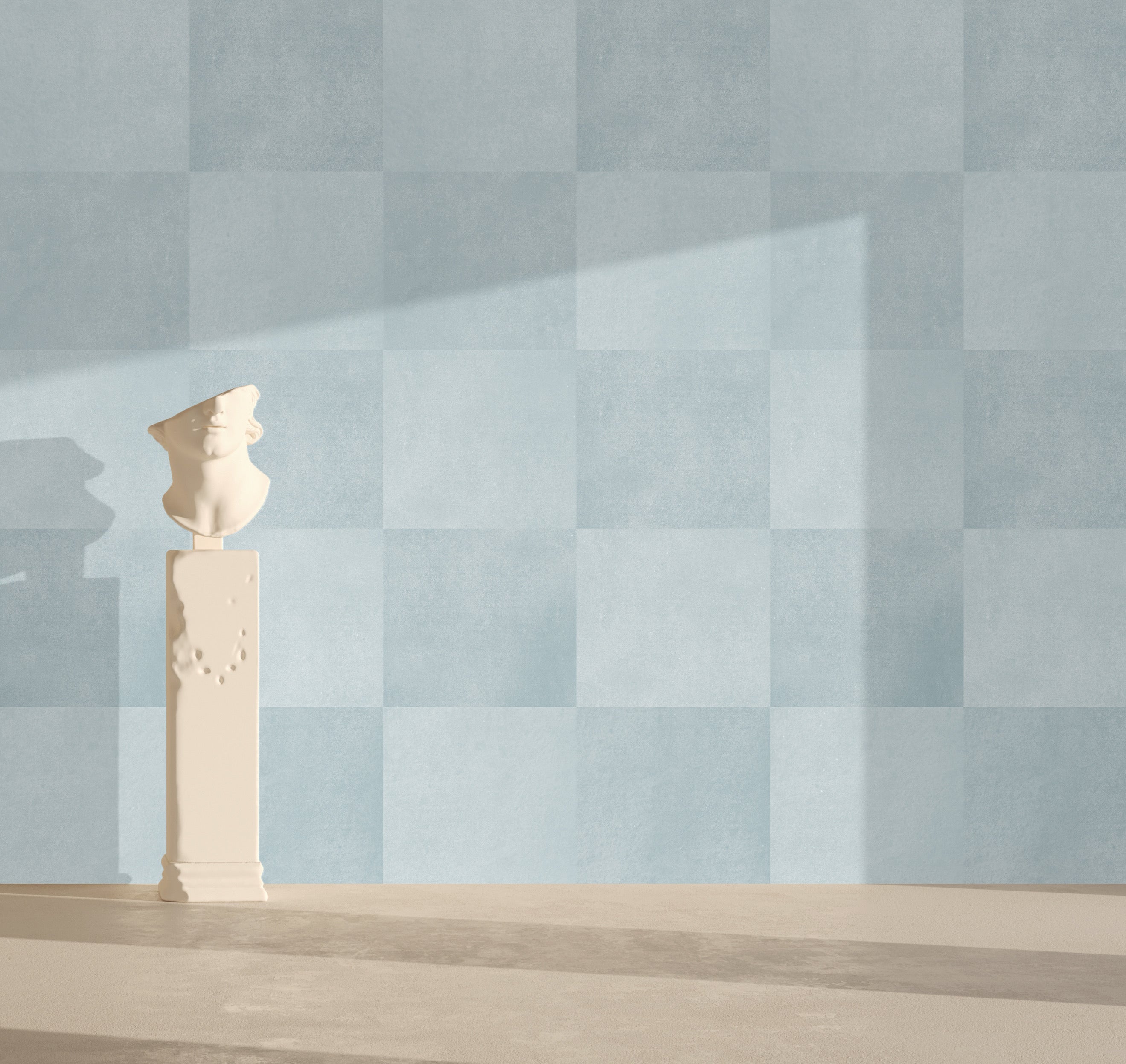 Checkmate© Wallpaper in blue