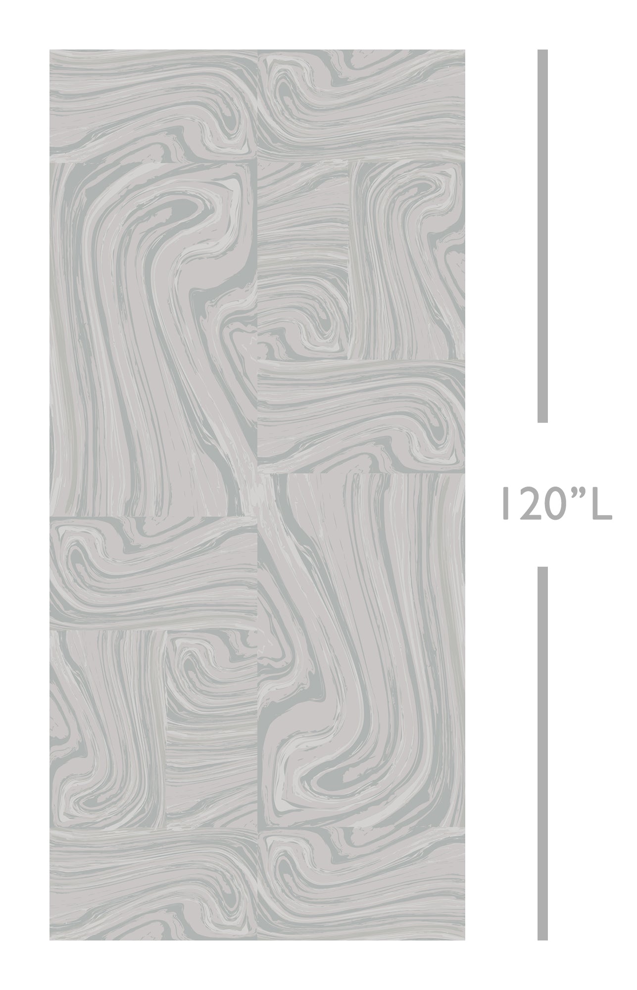 Crystalline© Wallpaper in Dusty Grey