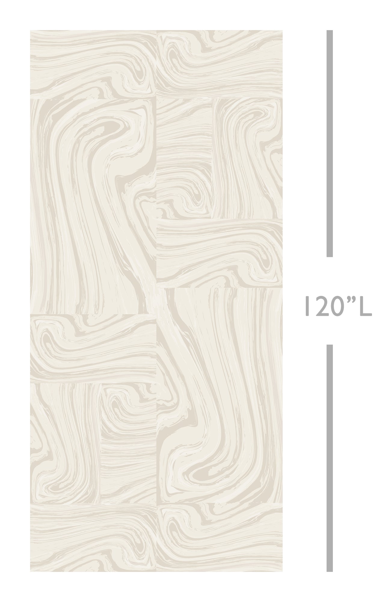 Crystalline© Wallpaper in Putty