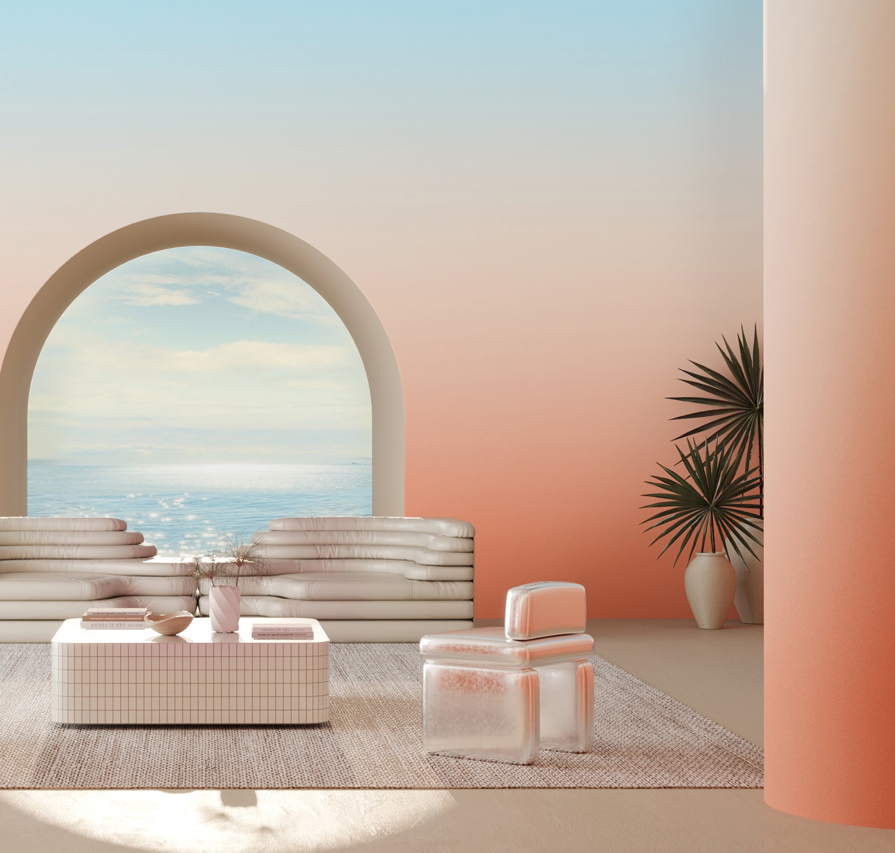 Evaporate© Wallpaper in Caribbean