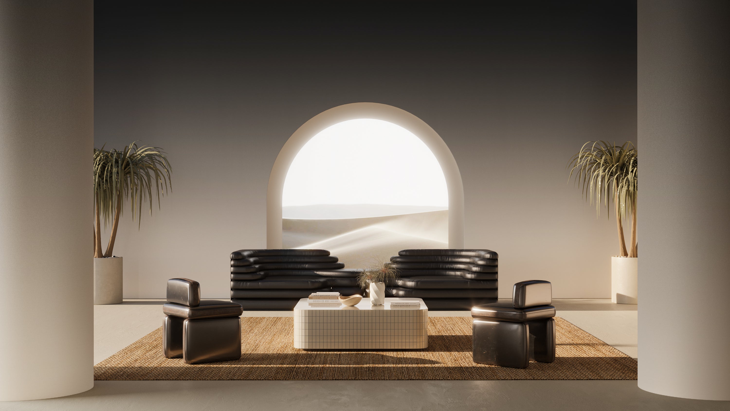 Evaporate© Wallpaper in Charcoal