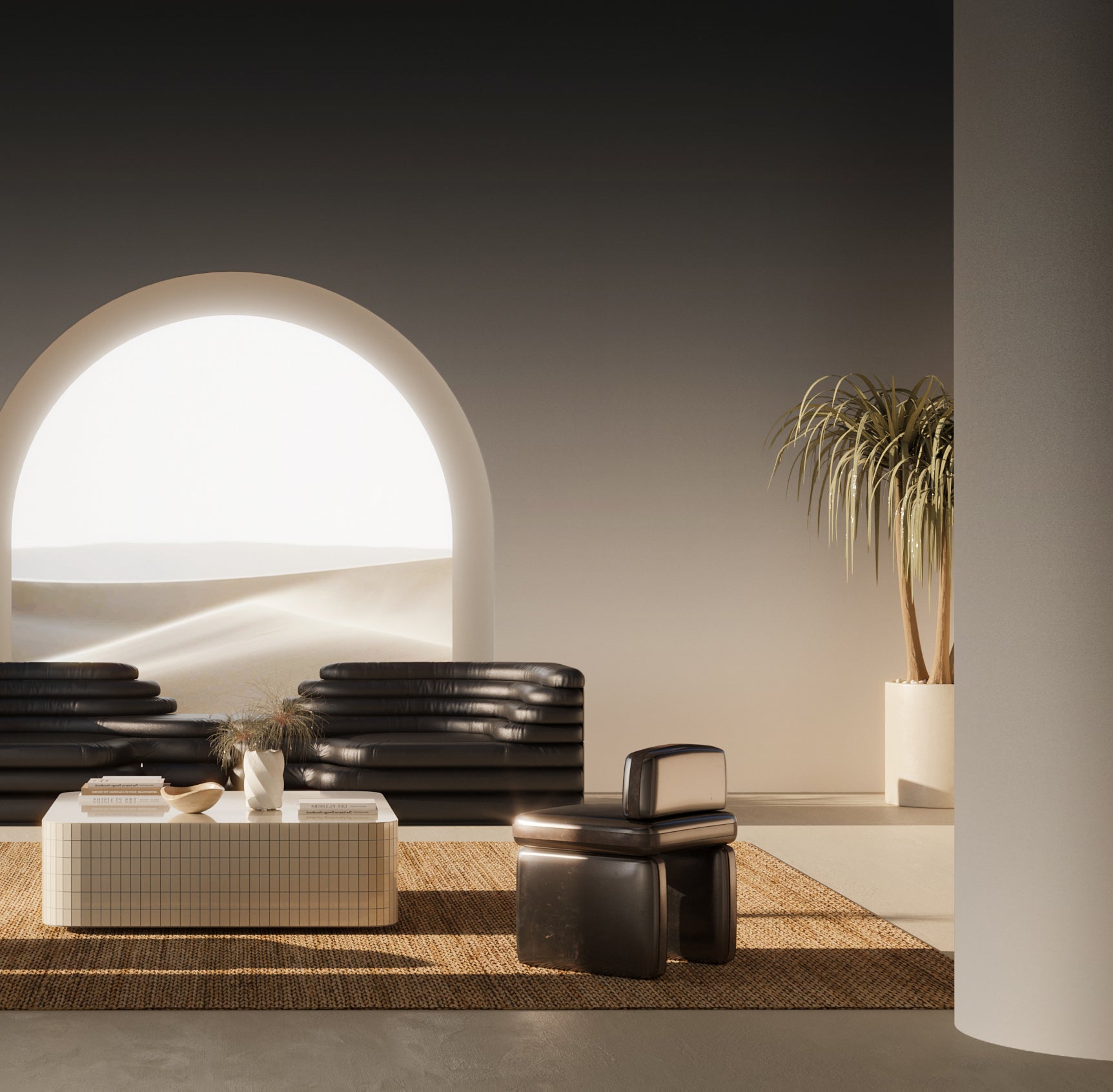 Evaporate© Wallpaper in Charcoal