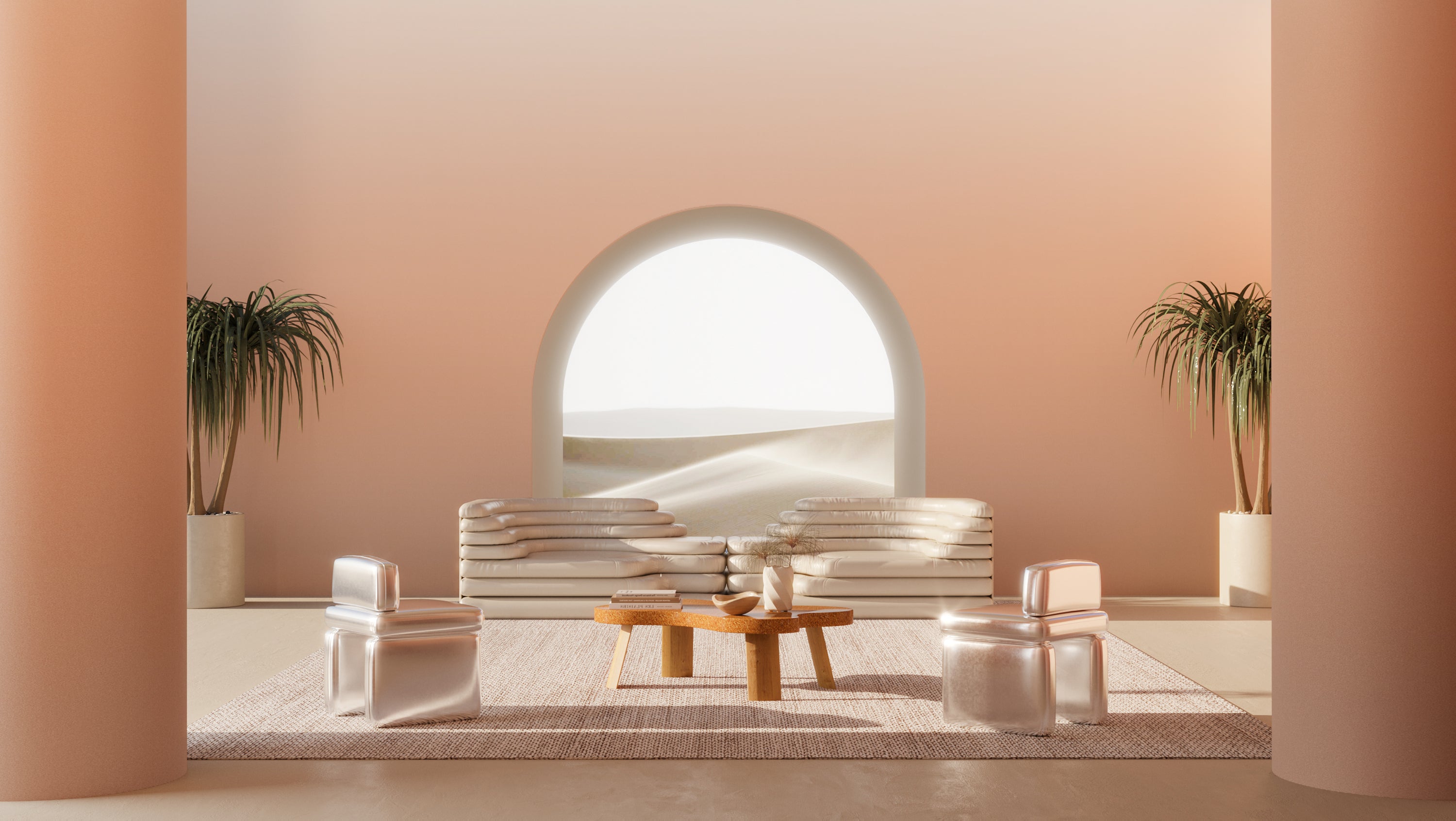 Evaporate© Wallpaper in Desert