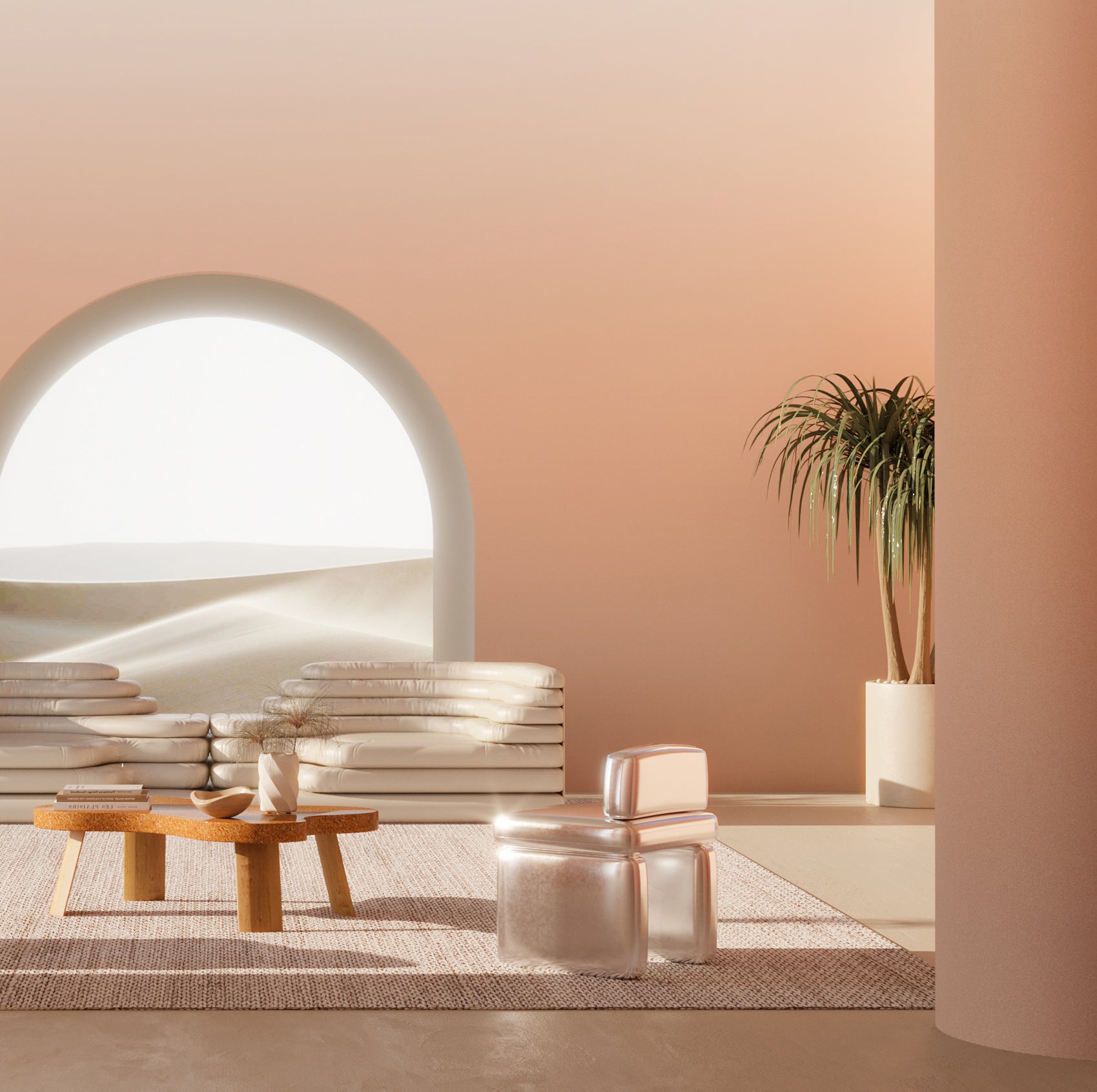 Evaporate© Wallpaper in Desert