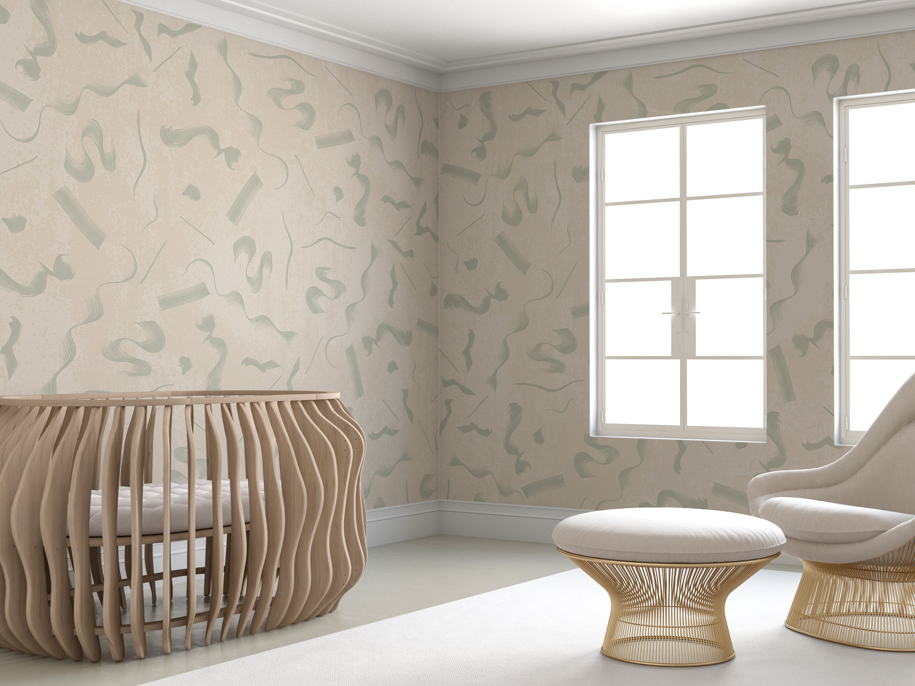 Fusilli© Wallpaper in succulent