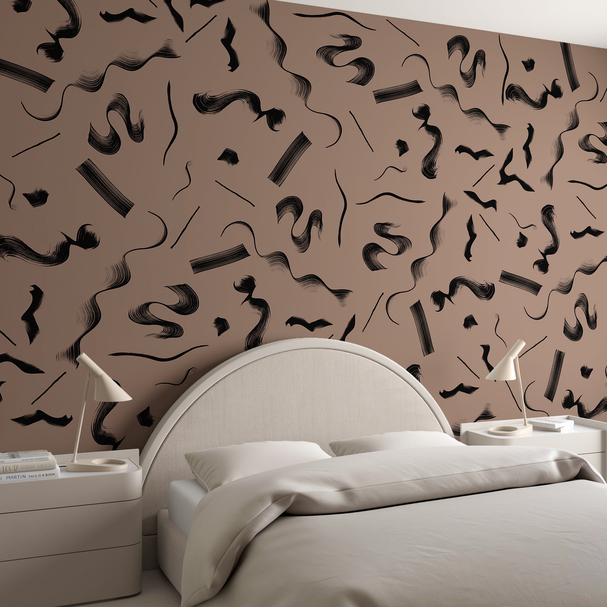 Fusilli© Wallpaper in sahara