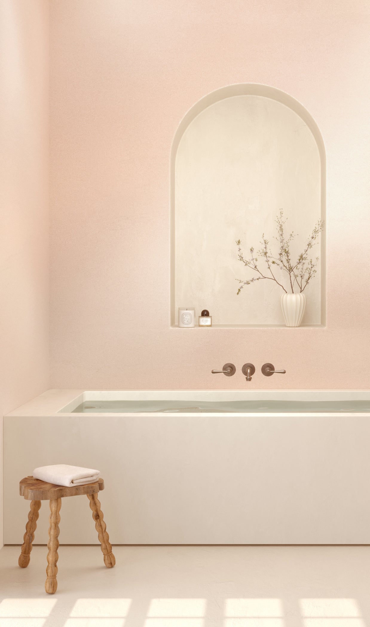 Galaxy© Mural Wallpaper in Buff