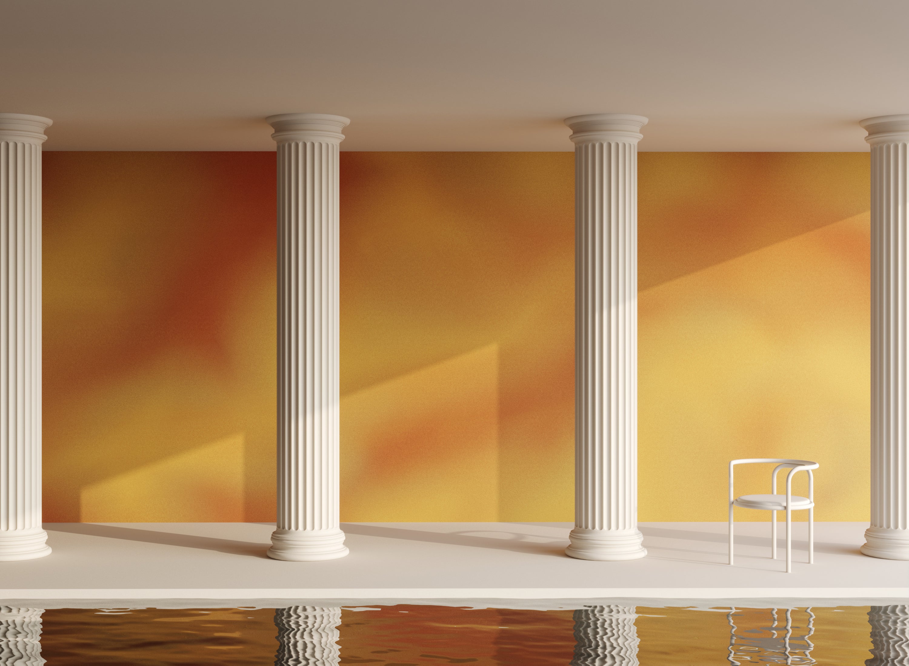 Galaxy© Mural Wallpaper in Mandarin