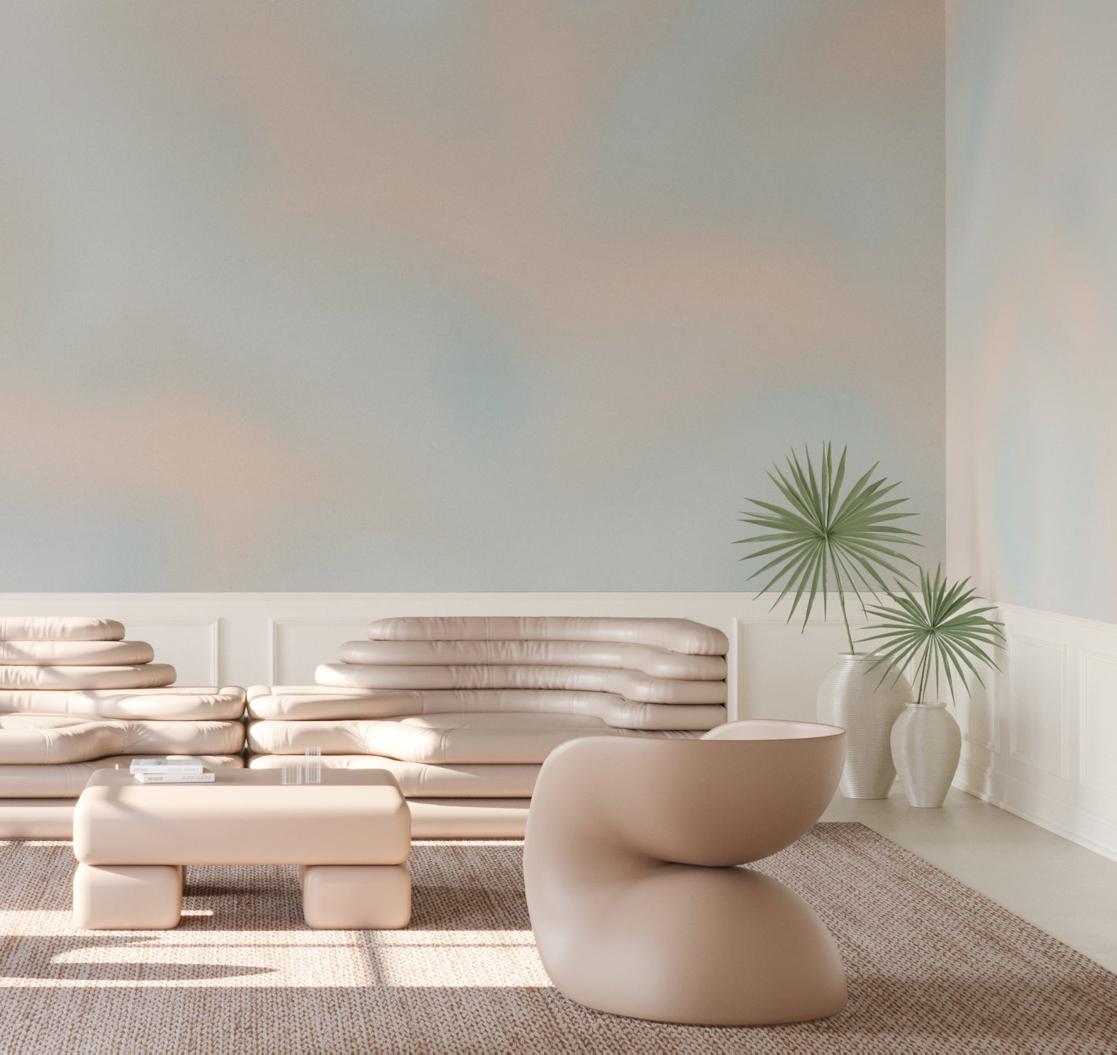 Galaxy© Mural Wallpaper in Sea