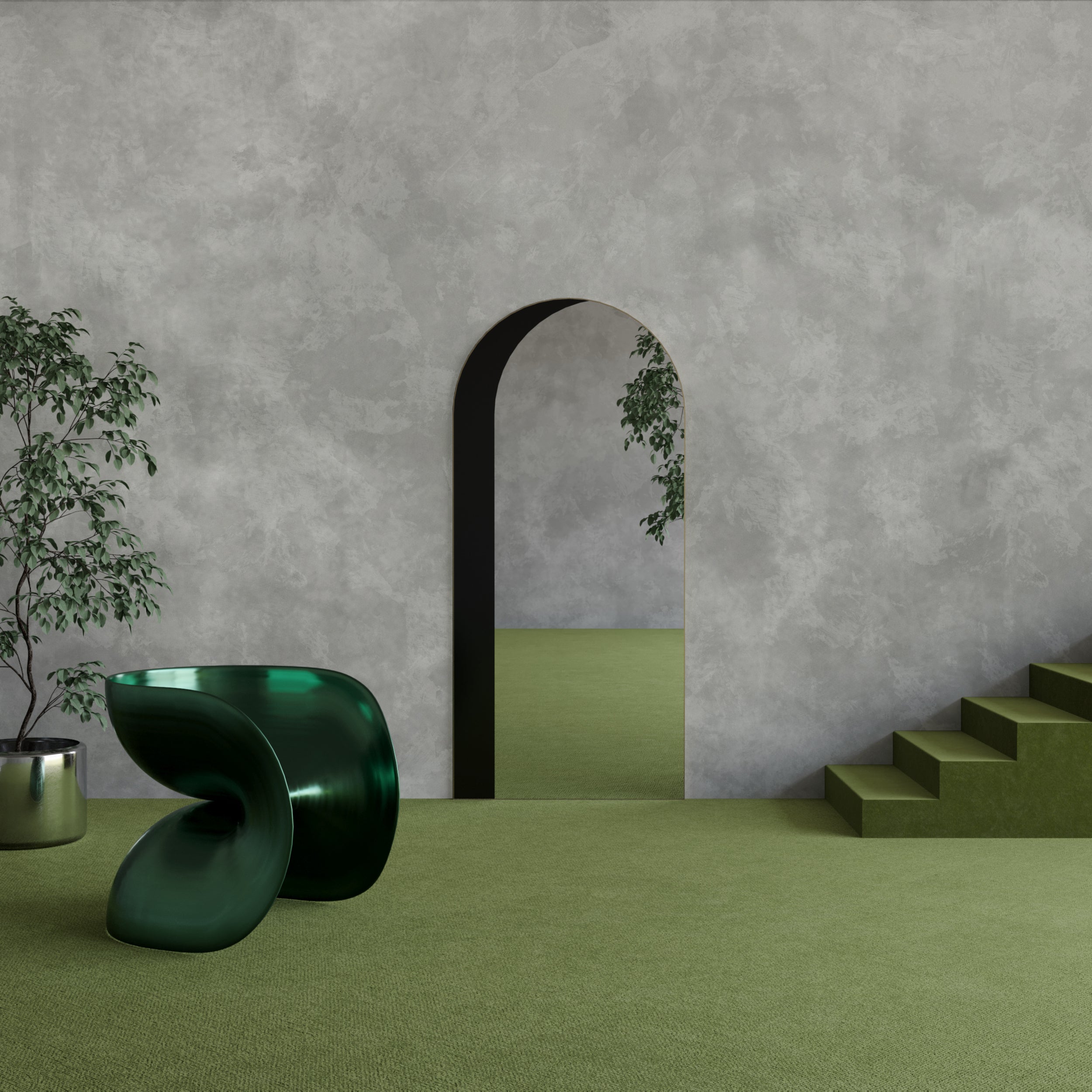 Heavenly© Mural Wallpaper in Stone