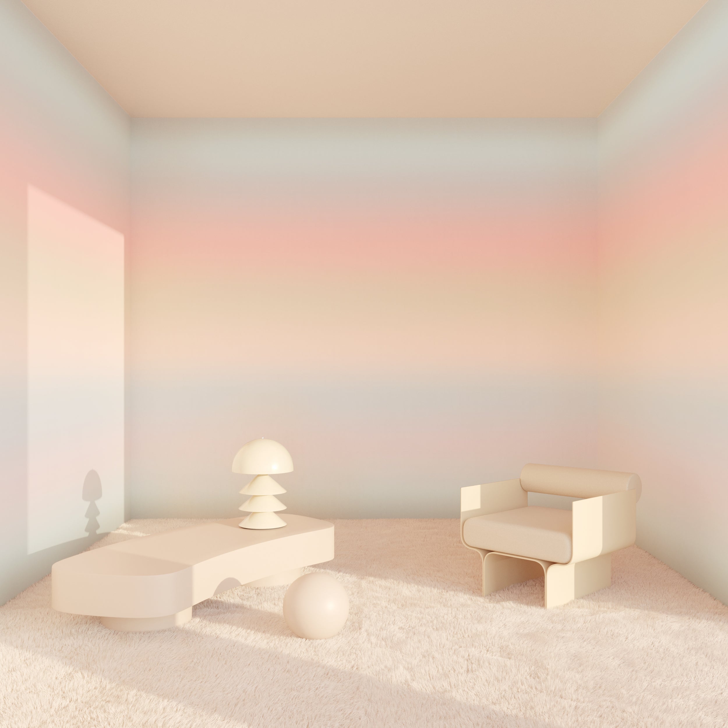 Horizon© Wallpaper in glimmer