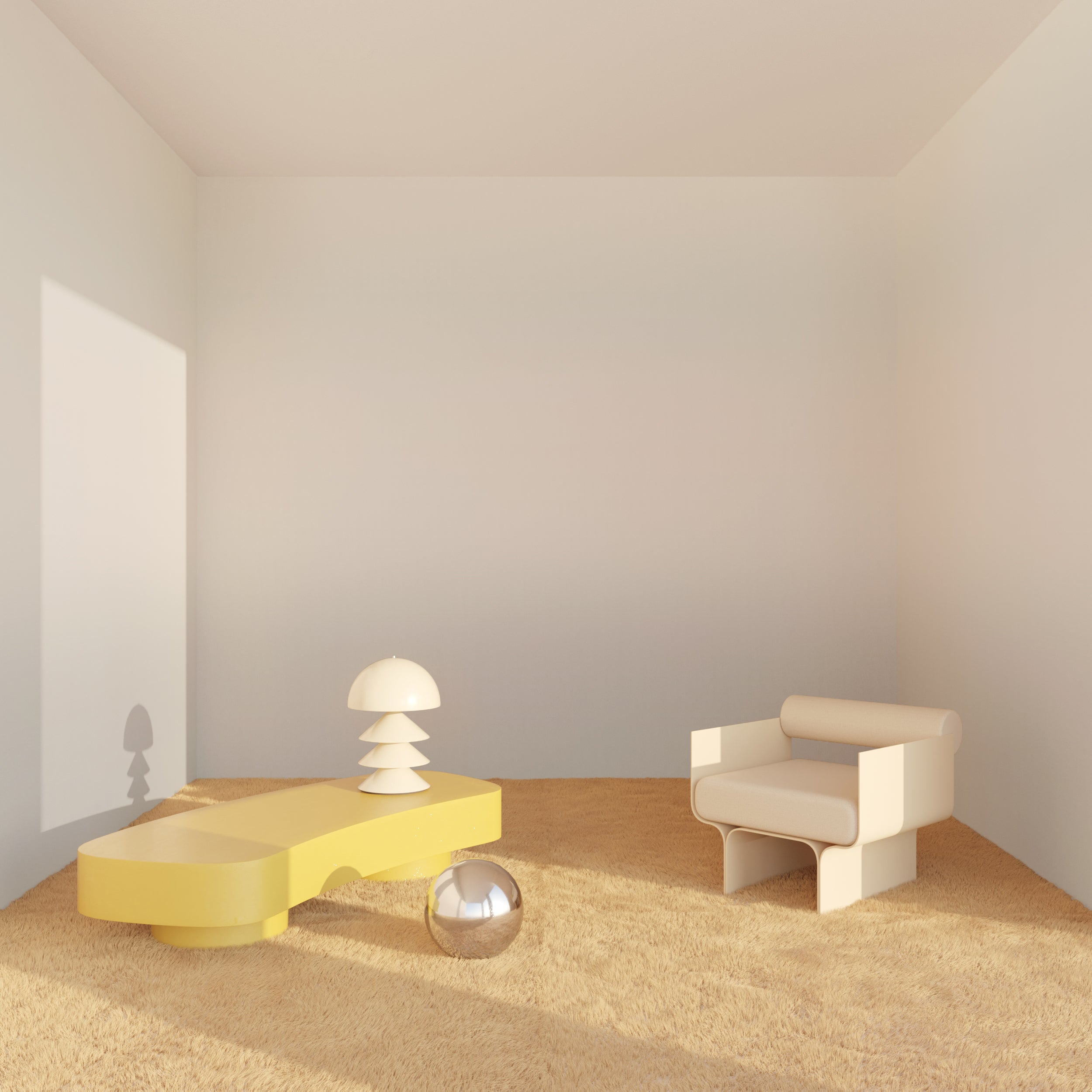 Horizon© Wallpaper in Mist