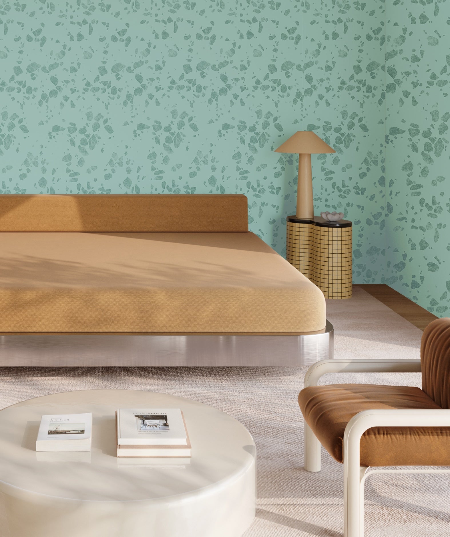 Terrazzo II© Wallpaper in Caribbean