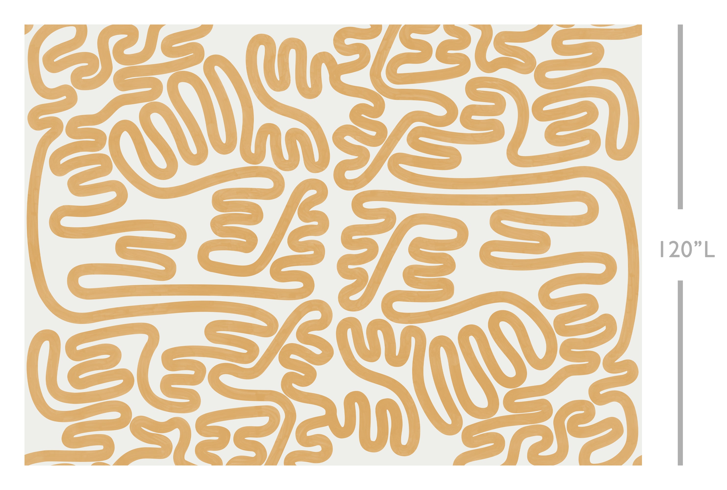 Infinito© Mural Wallpaper in Husk