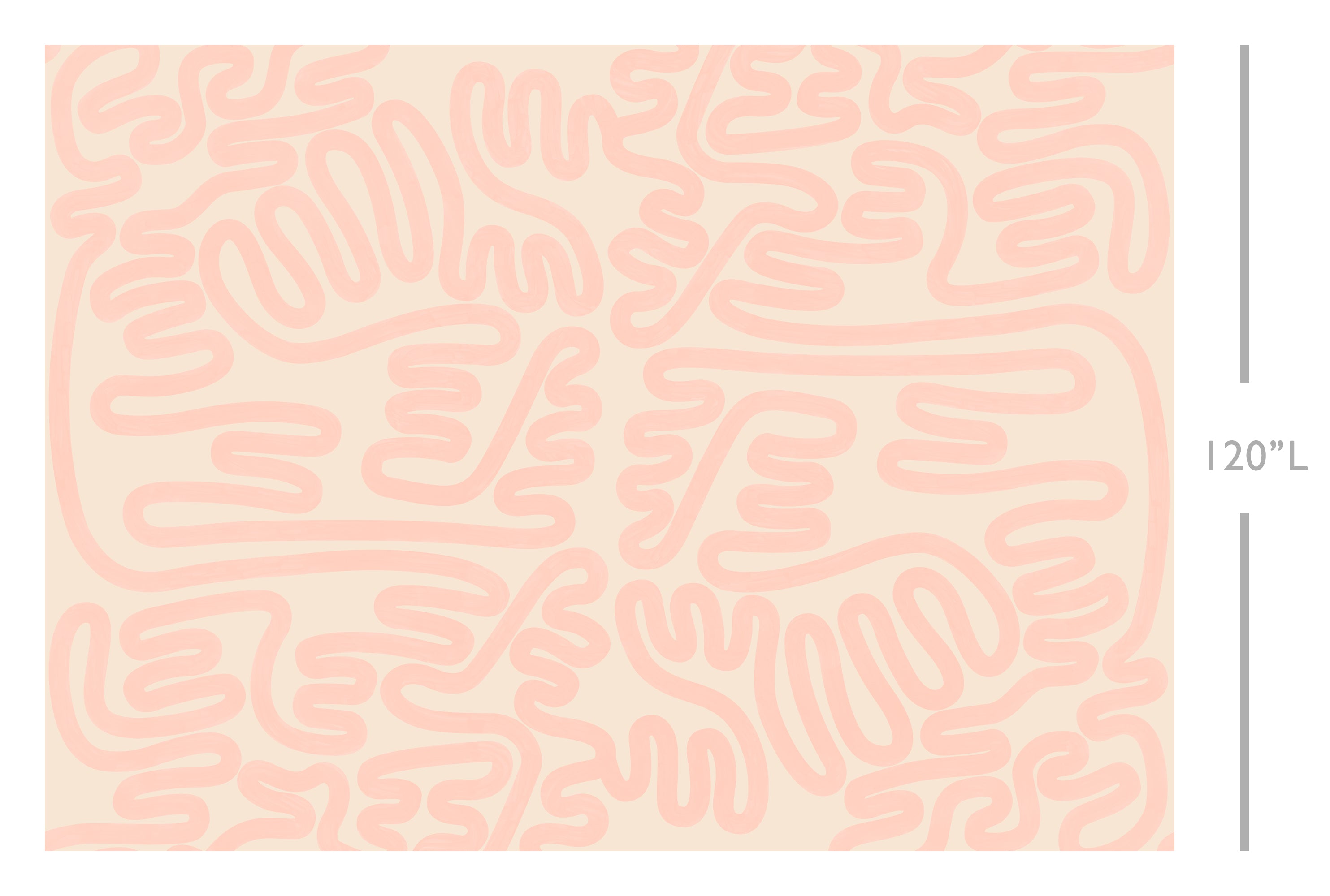 Infinito© Mural Wallpaper in Petal