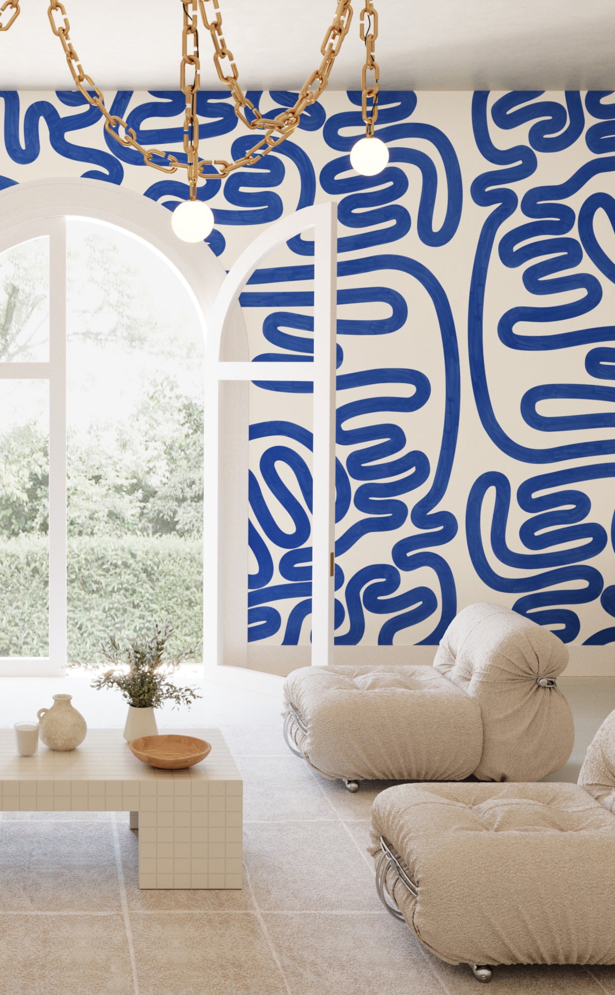 Infinito© Mural Wallpaper in River