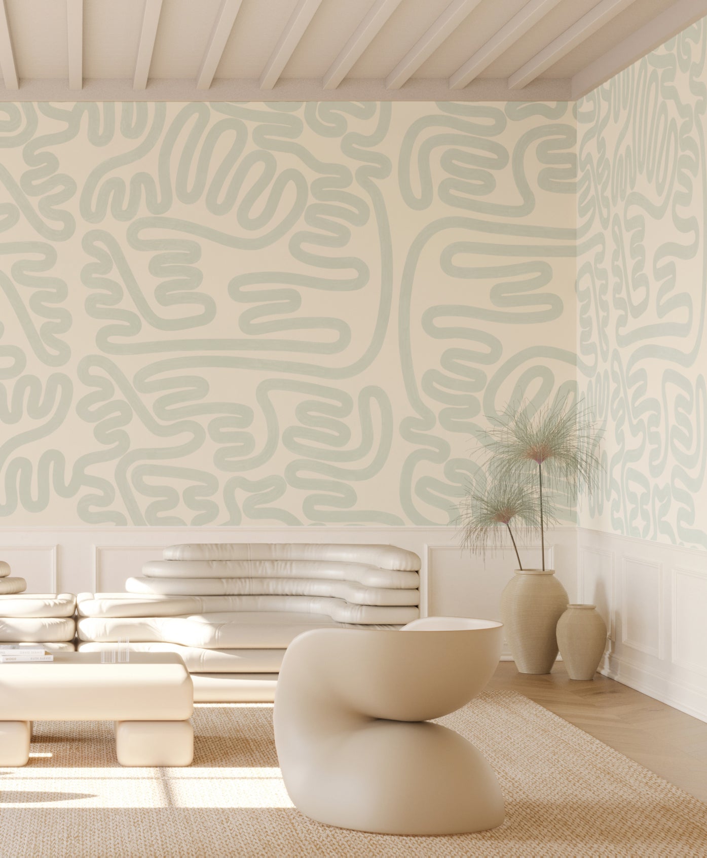 Infinito© Mural Wallpaper in Succulent