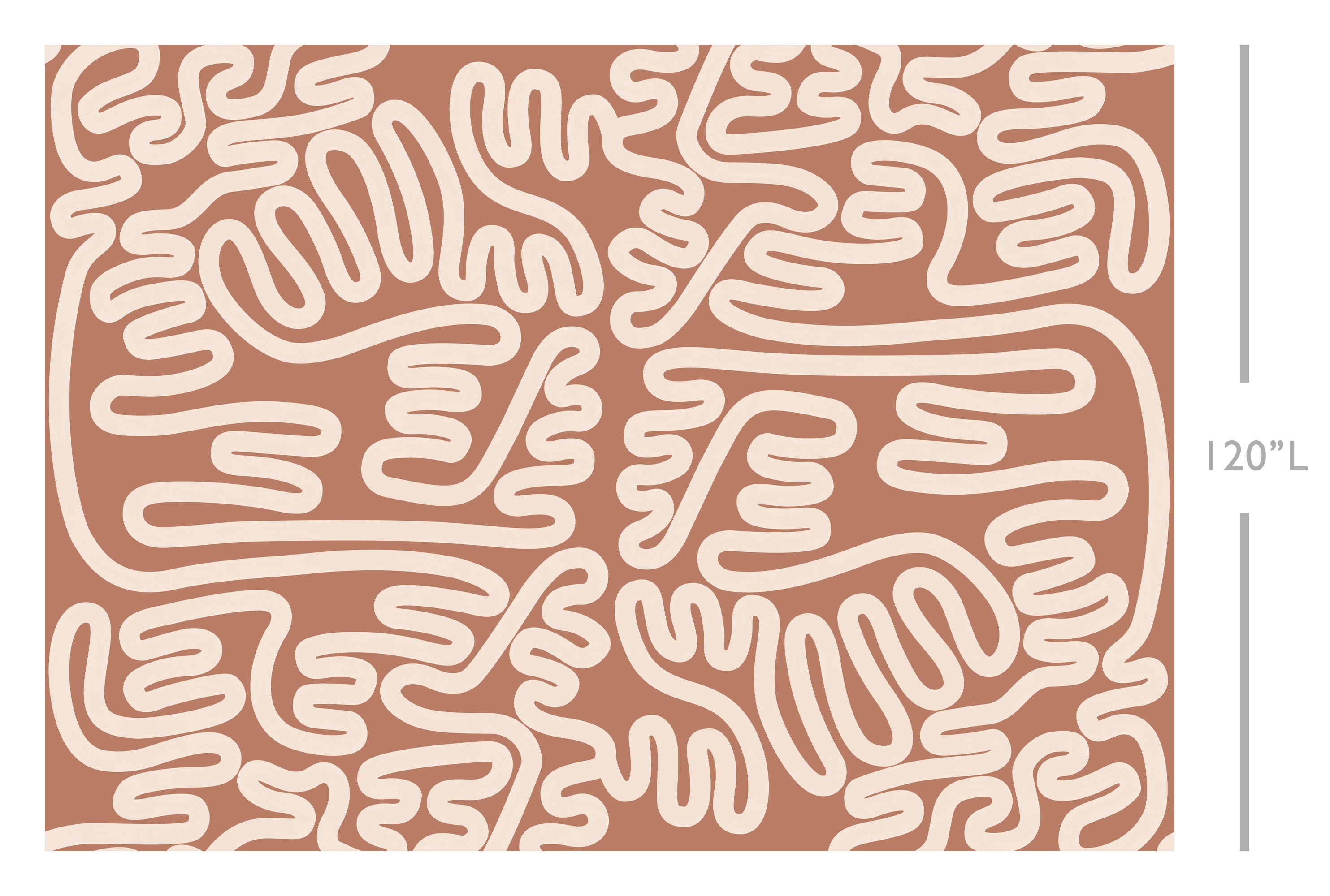 Infinito© Mural Wallpaper in Sundance