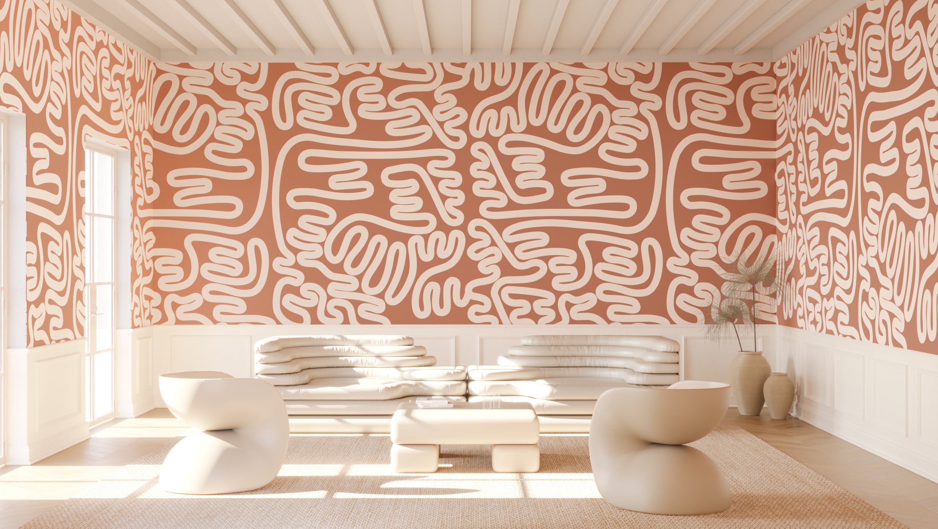 Infinito© Mural Wallpaper in Sundance