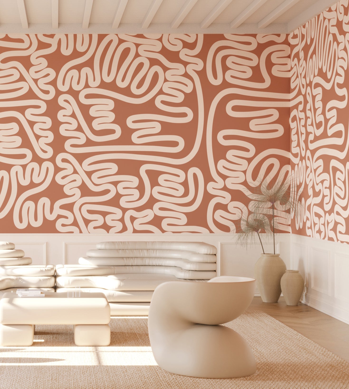 Infinito© Mural Wallpaper in Sundance