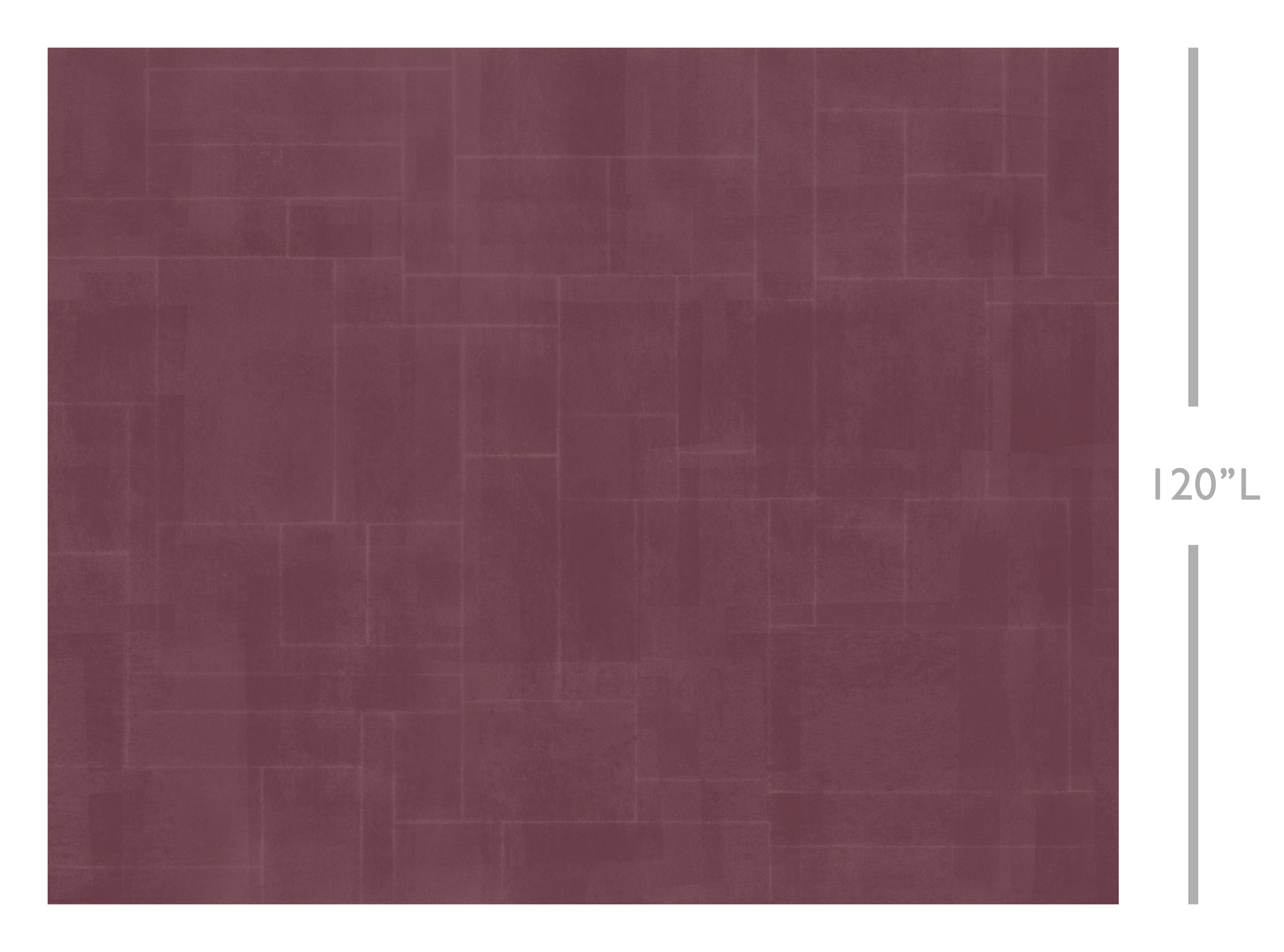 Jigsaw© Mural Wallpaper in Beet