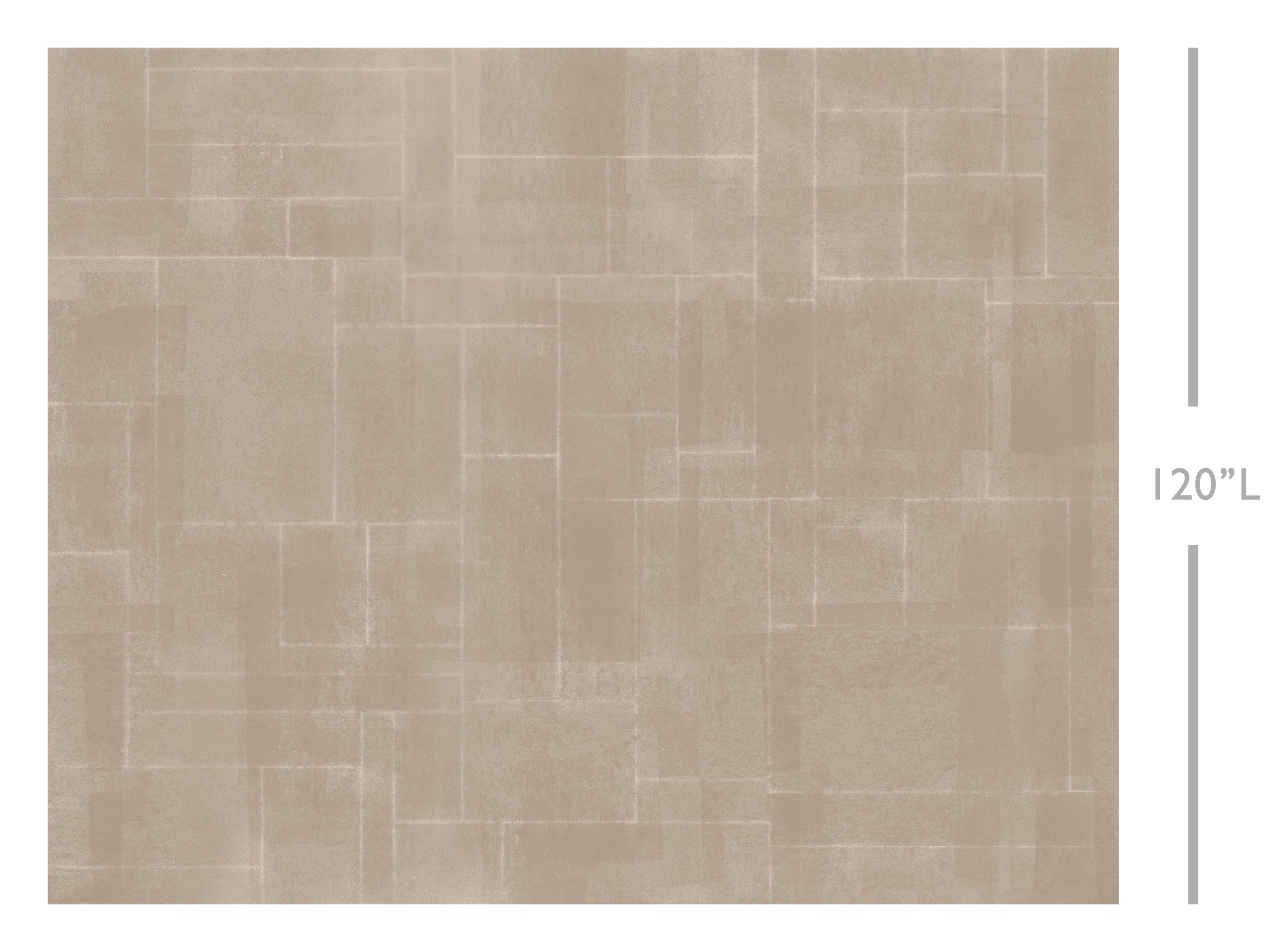 Jigsaw© Mural Wallpaper in Mocha