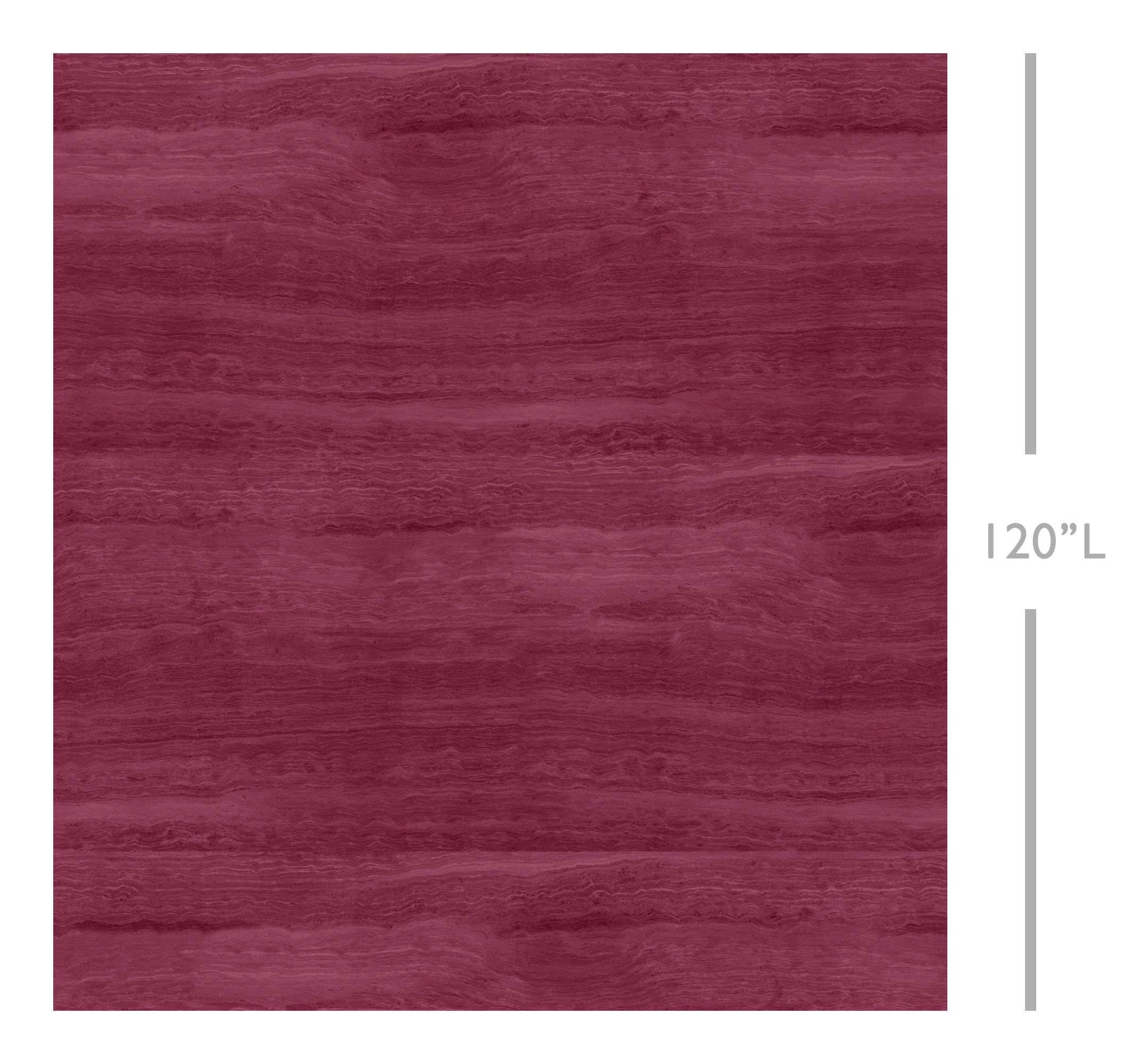 Limestone© Mural Wallpaper in Berry