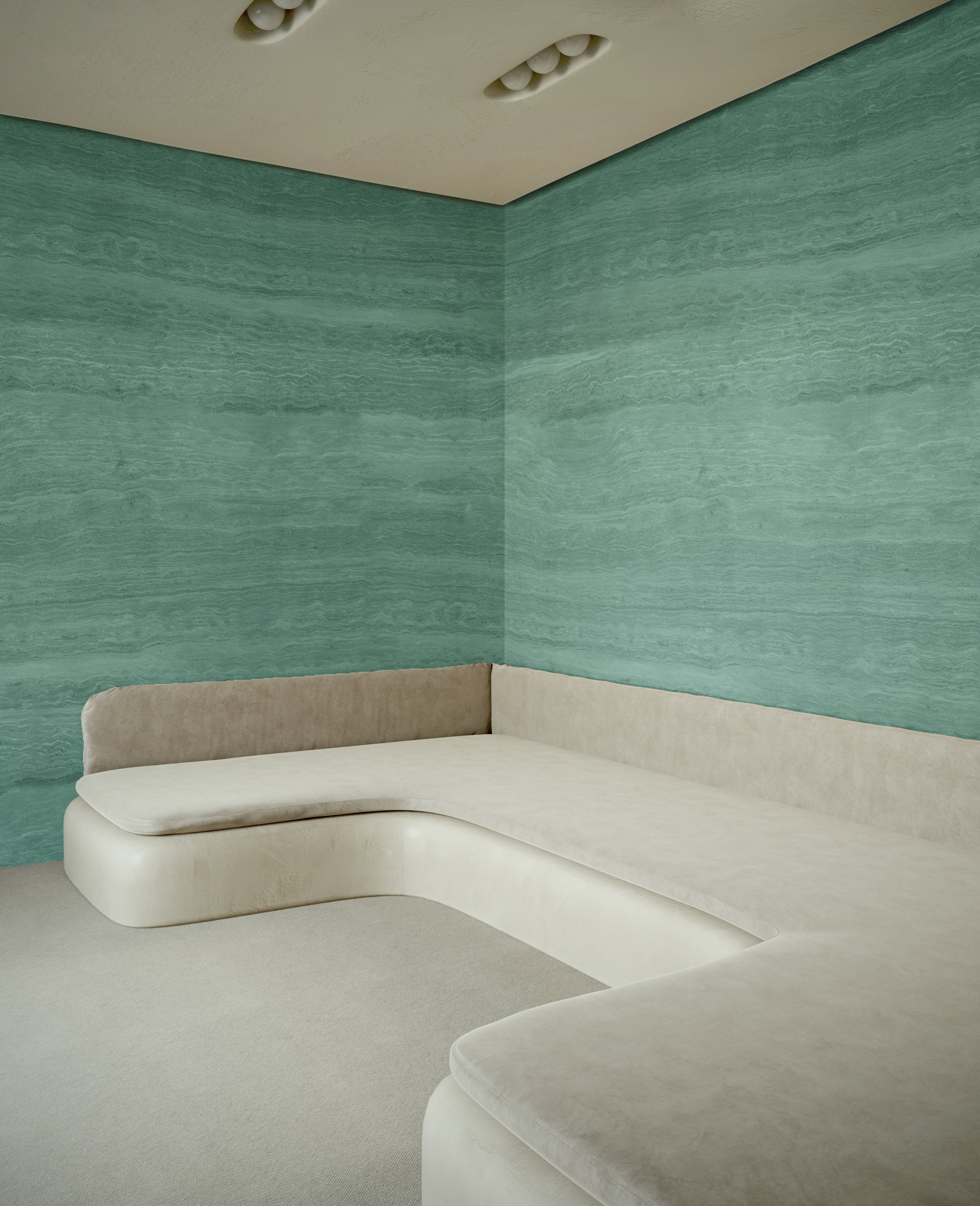 Limestone© Mural Wallpaper in Caribbean