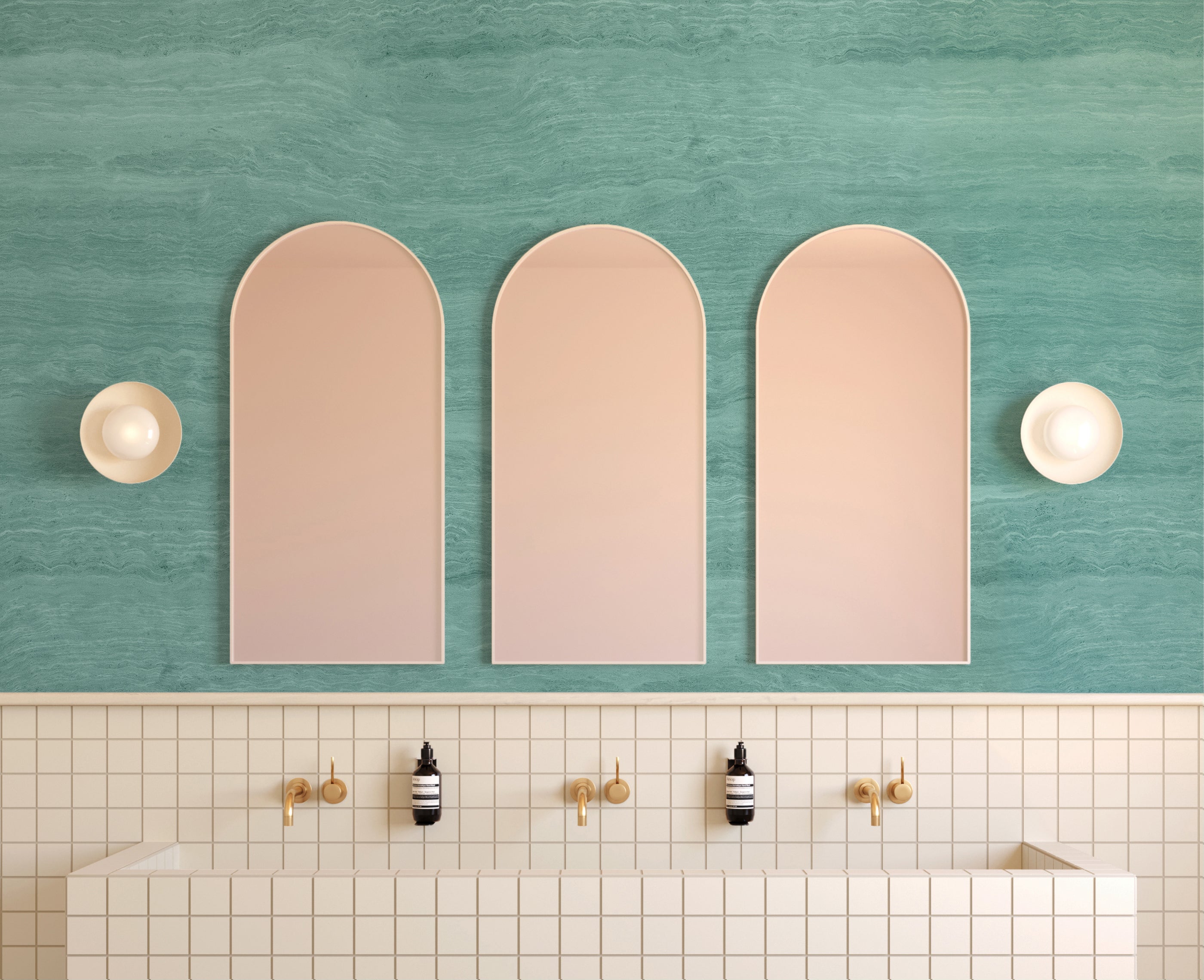 Limestone© Mural Wallpaper in Caribbean