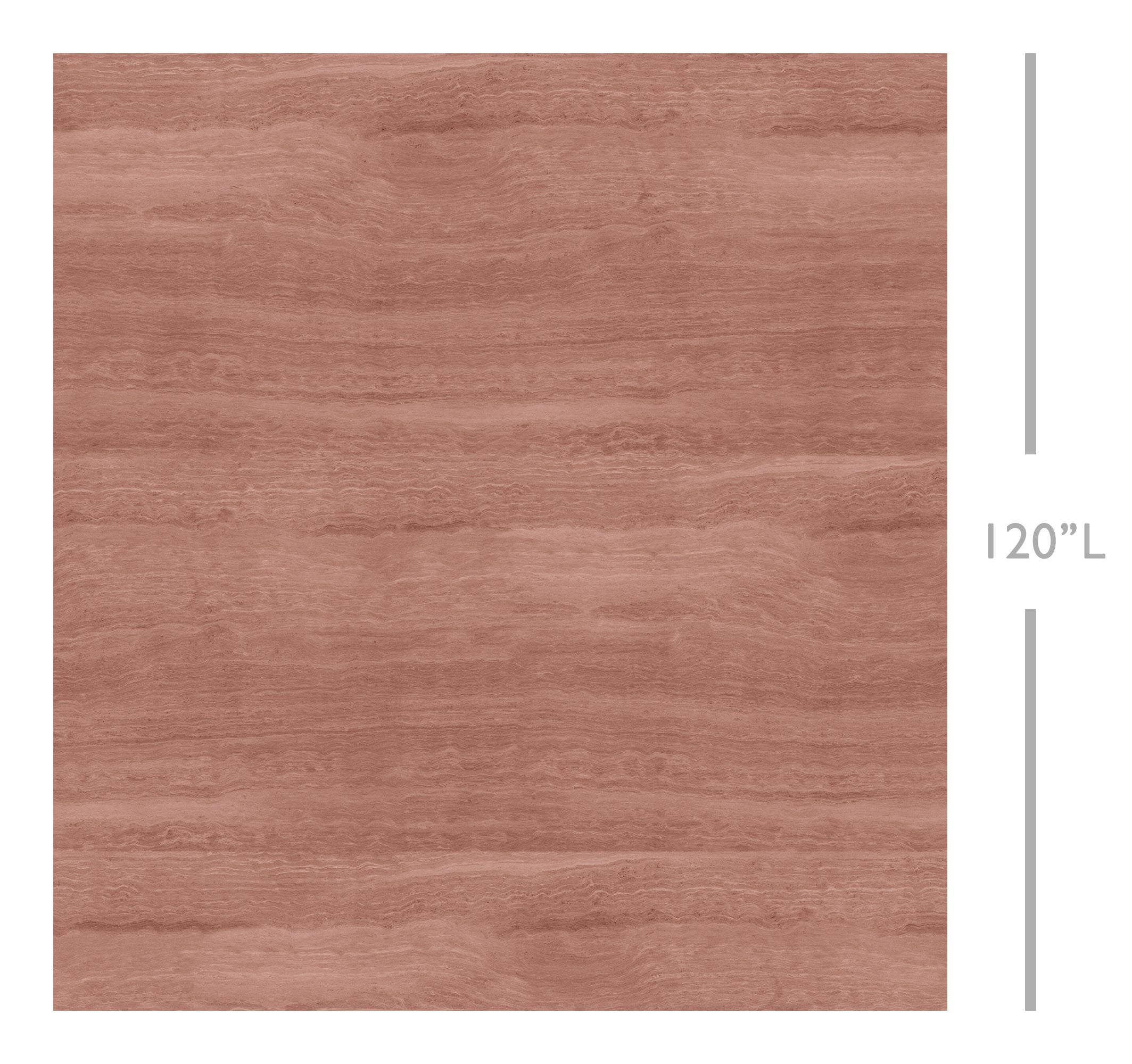 Limestone© Mural Wallpaper in Terracotta