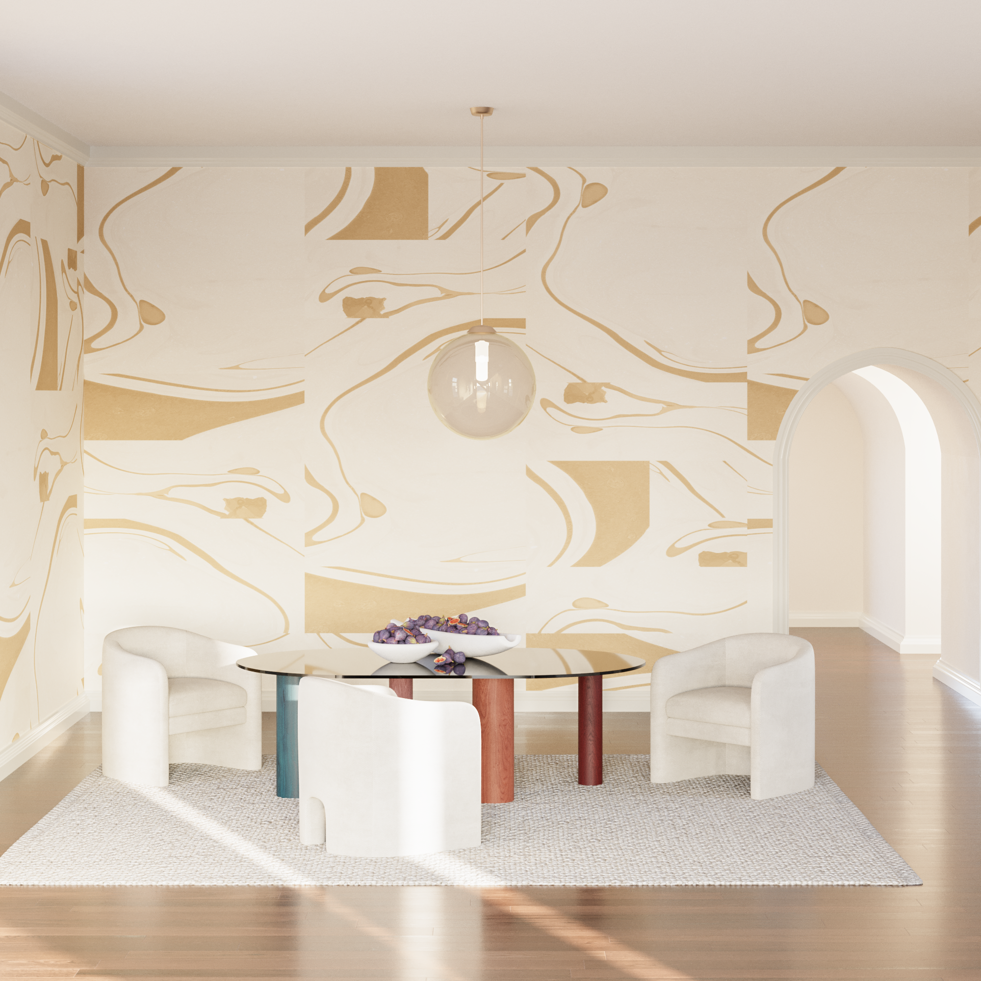 Magma© Wallpaper in Dijon