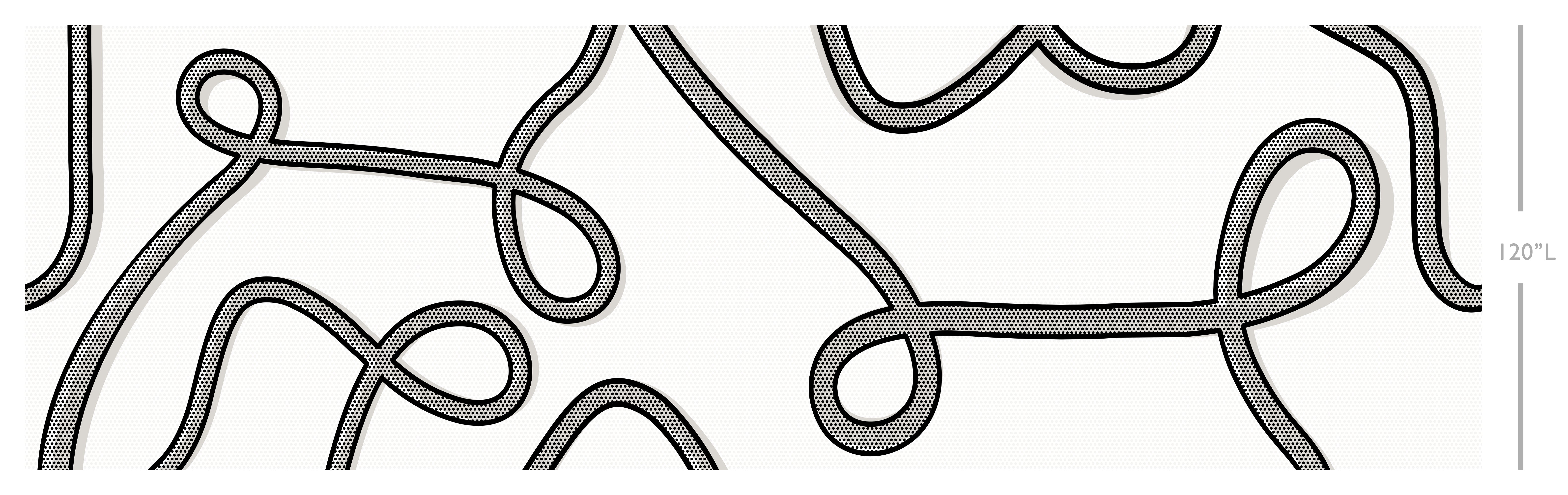 McFly© Mural Wallpaper in Black + White