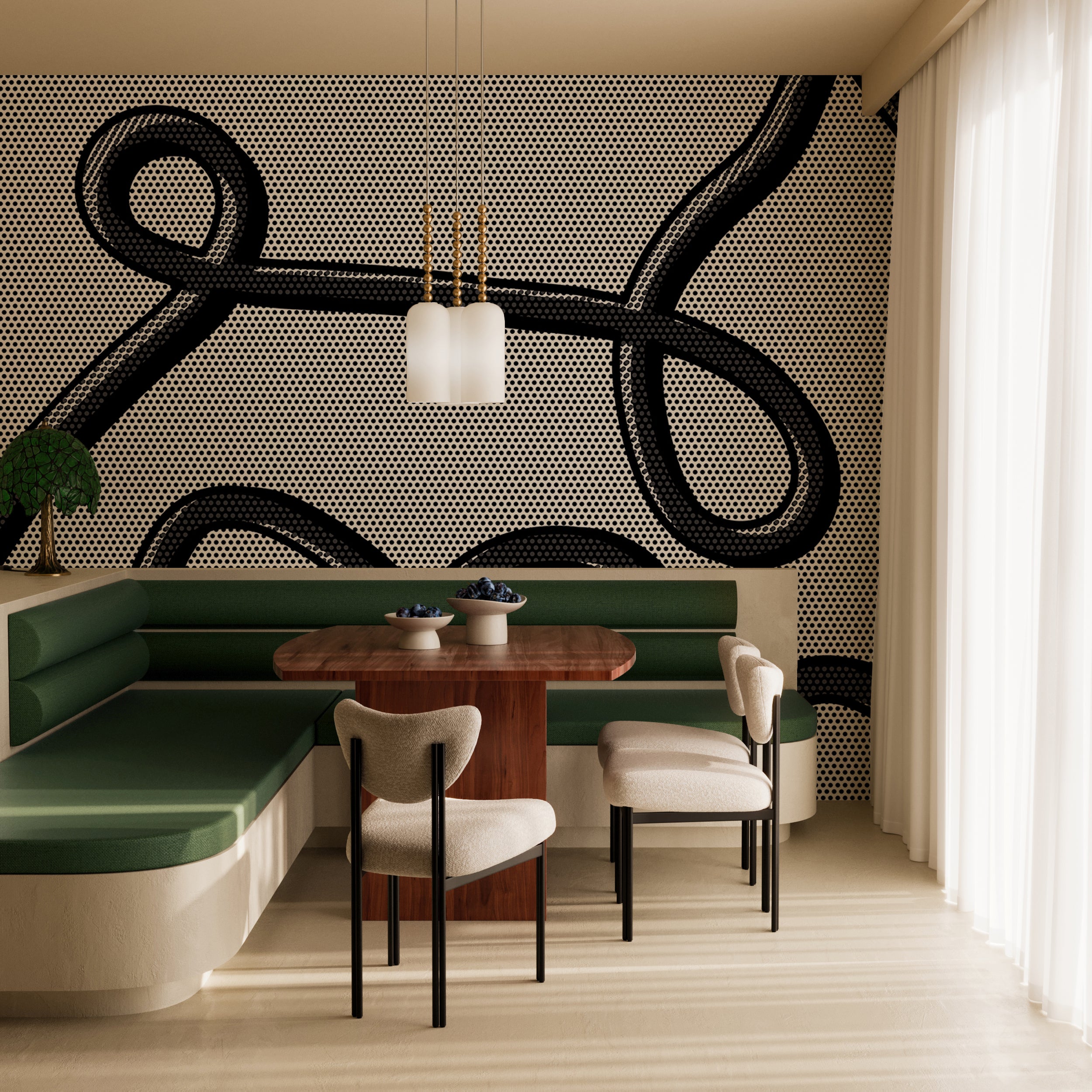 McFly© Mural Wallpaper in Cookies + Cream