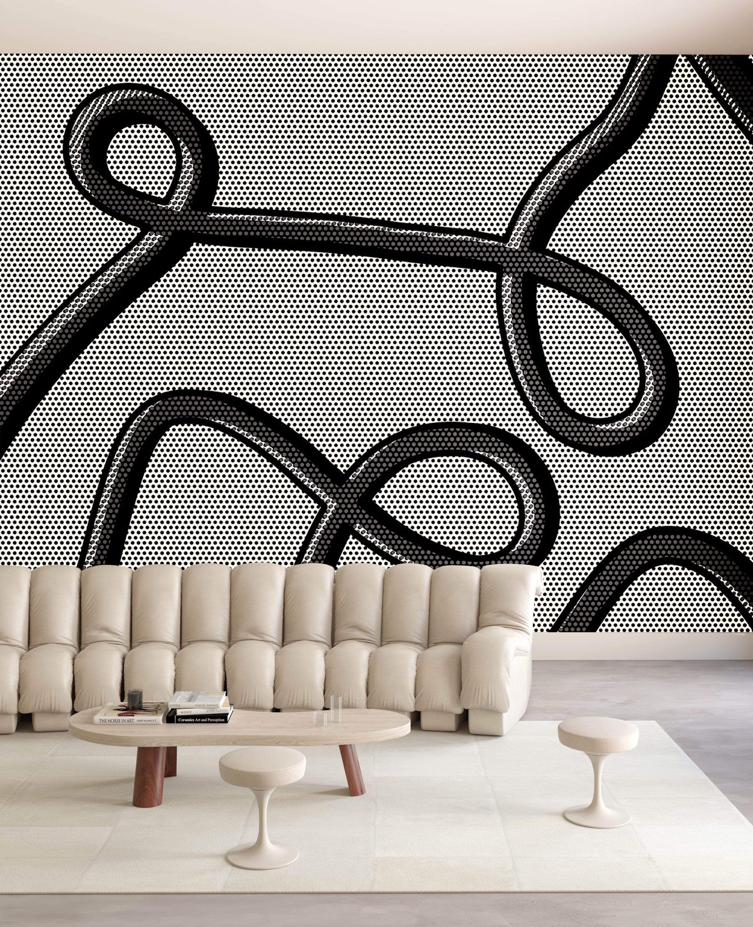 McFly© Mural Wallpaper in Cookies + Cream