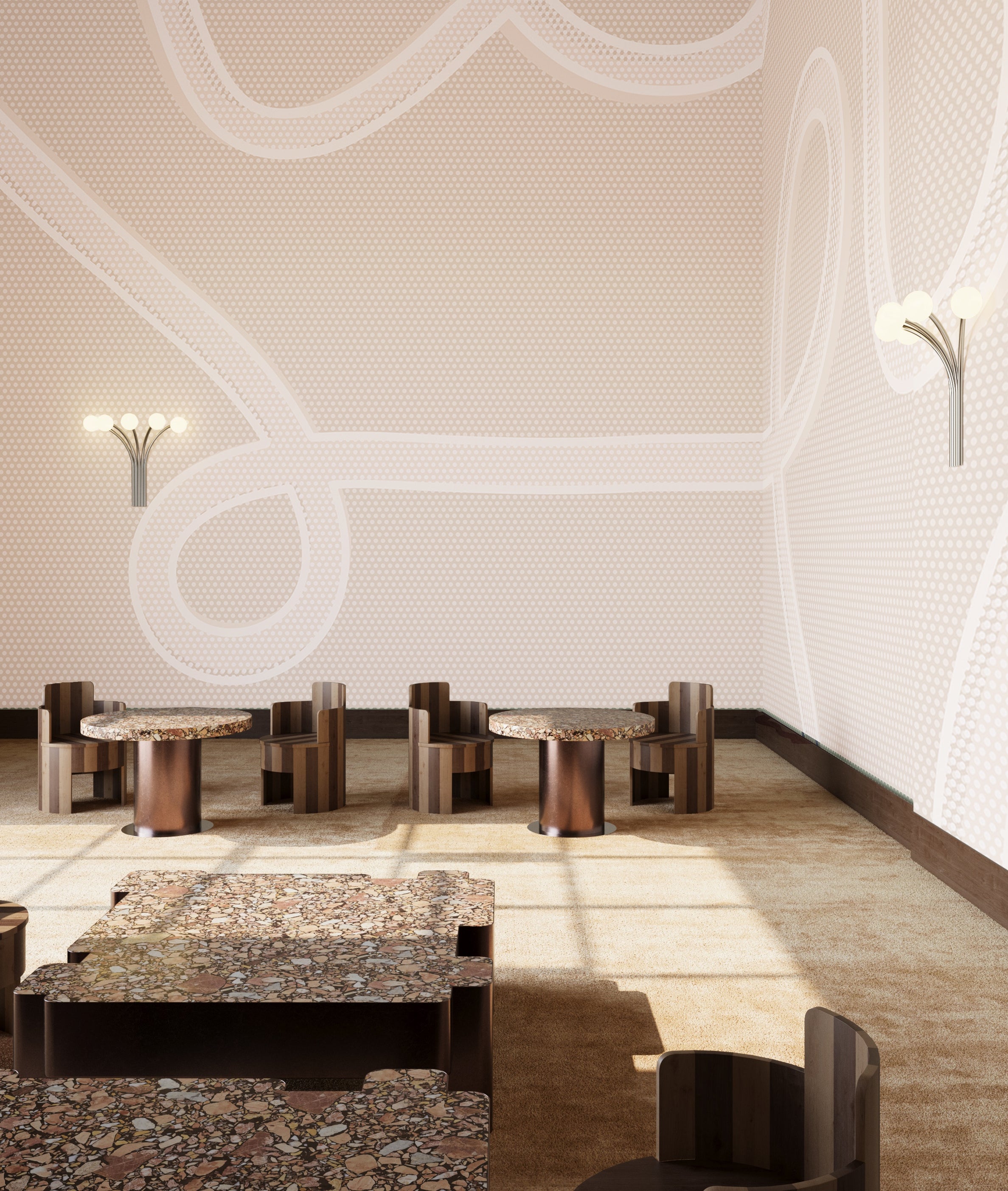 McFly© Mural Wallpaper in Cremé