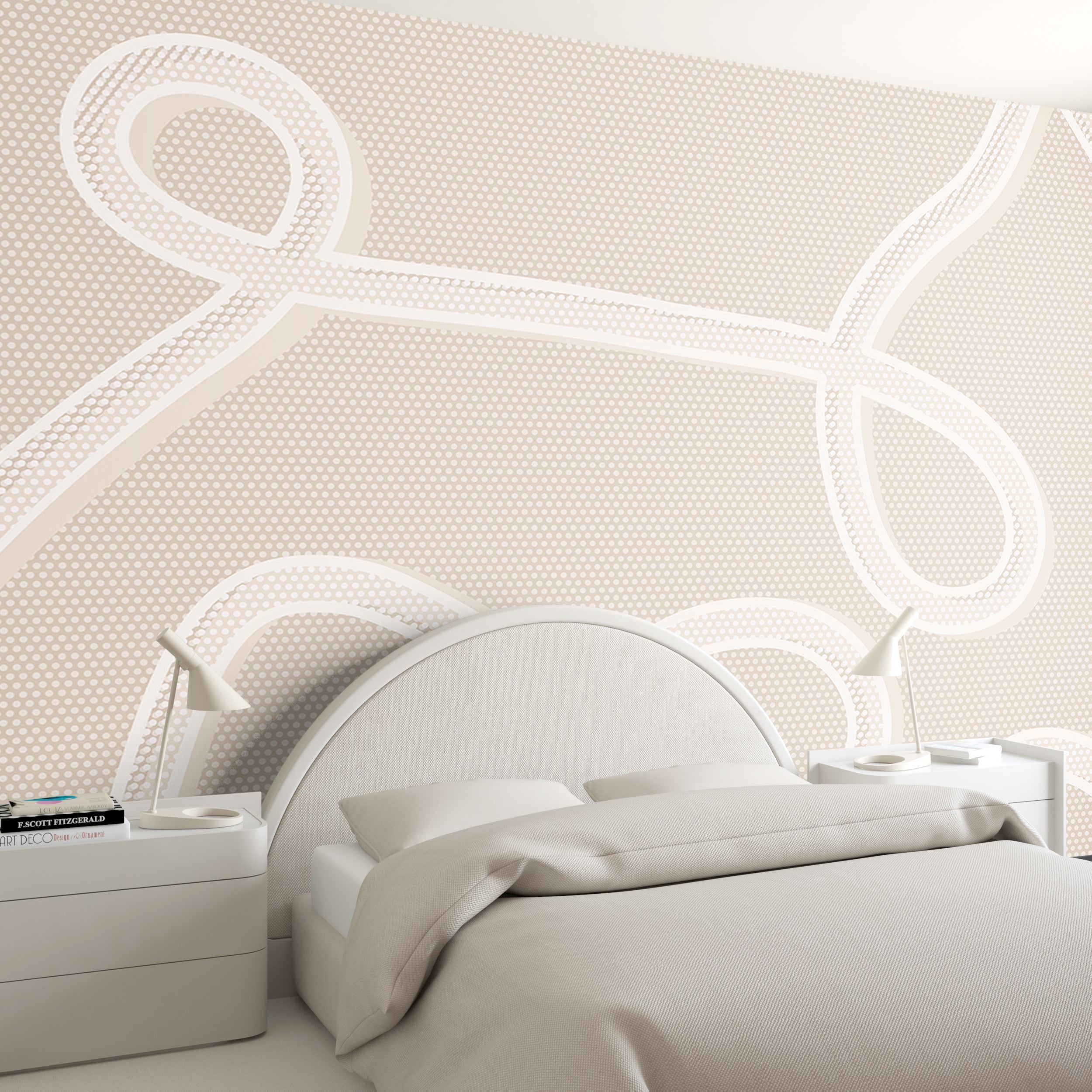 McFly© Mural Wallpaper in Cremé