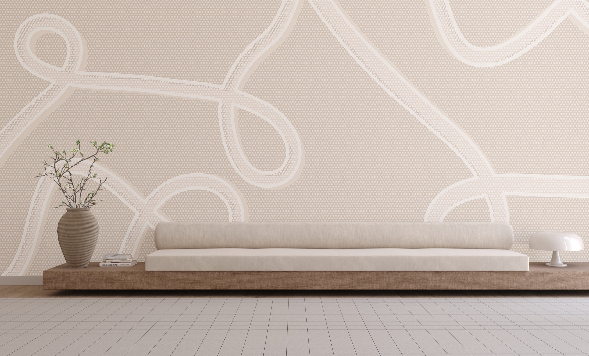 McFly© Mural Wallpaper in Cremé