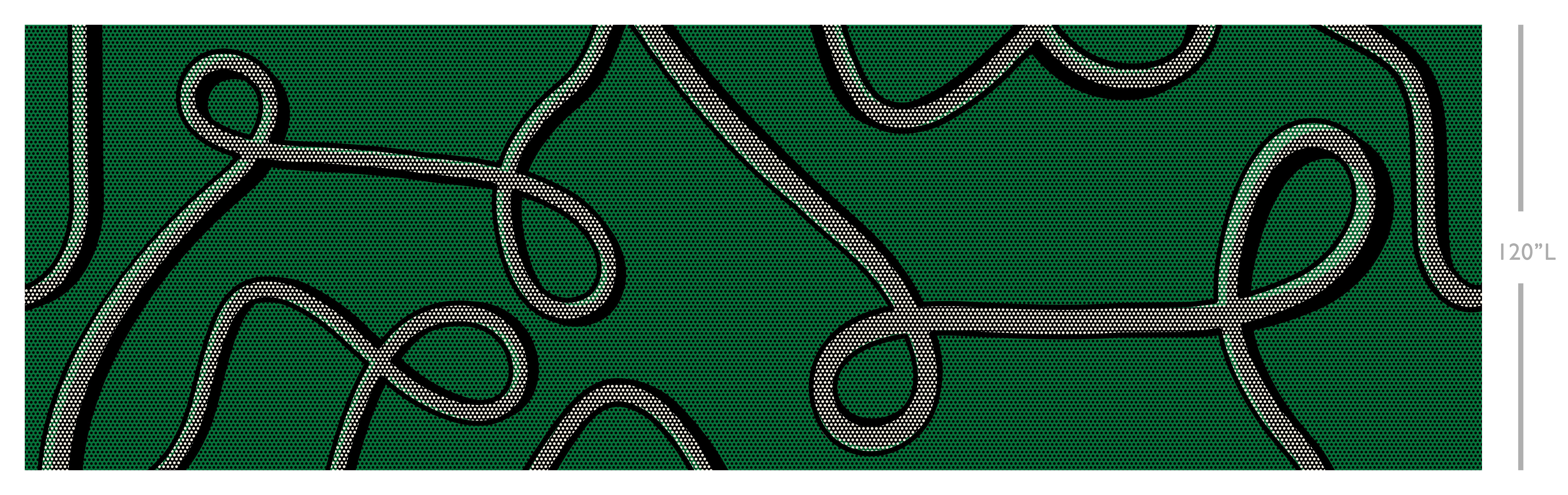 McFly© Mural Wallpaper in Crocodile