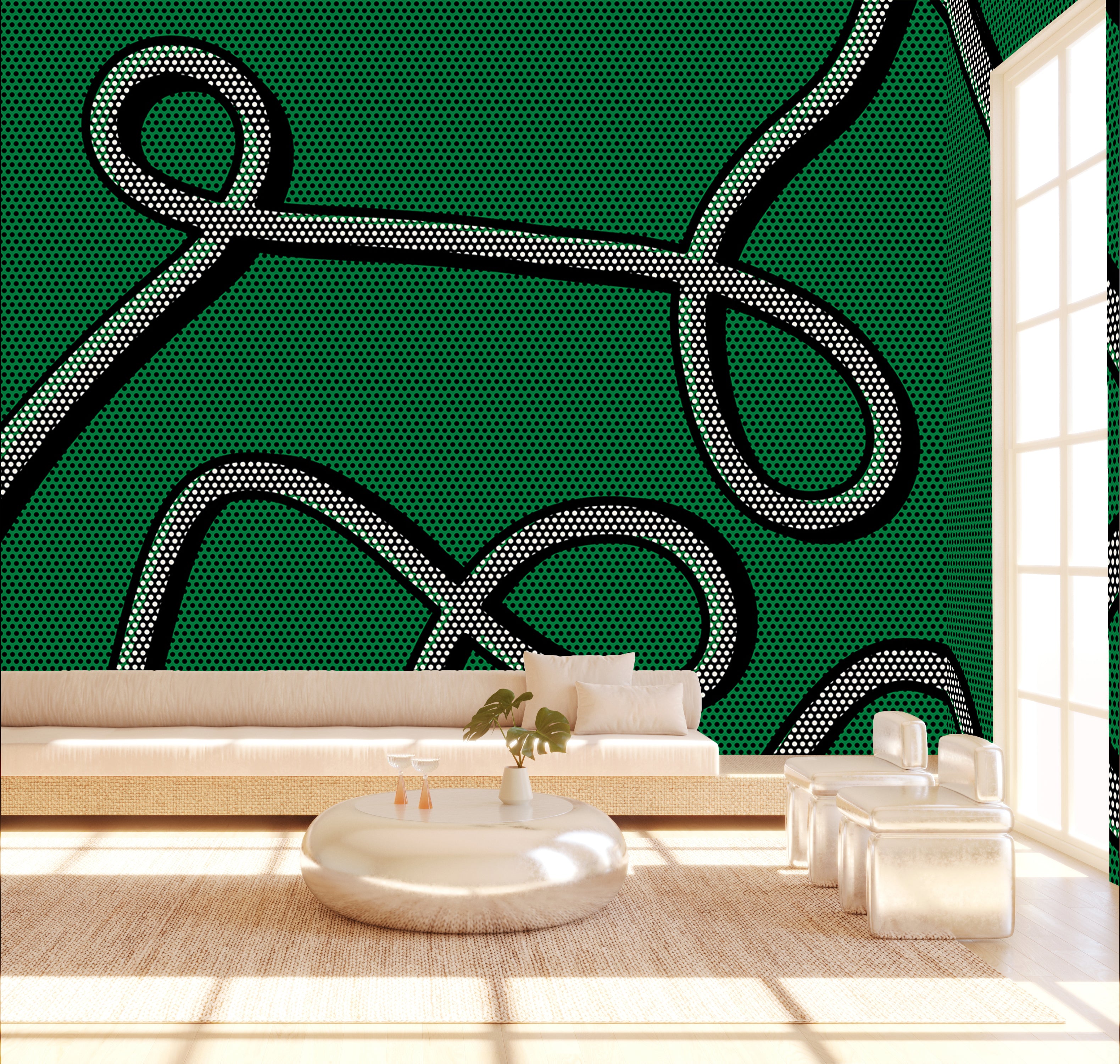 McFly© Mural Wallpaper in Crocodile