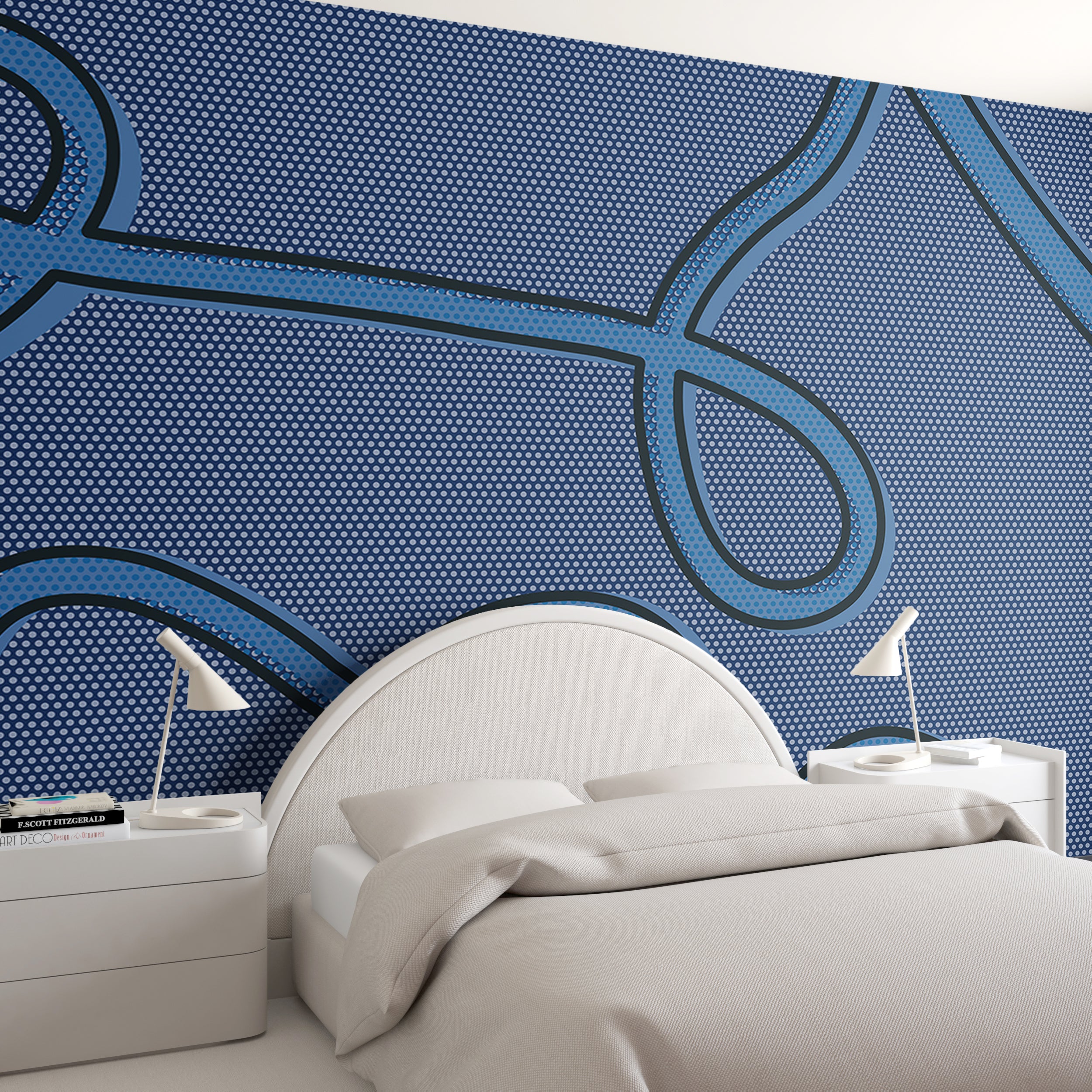 McFly© Mural Wallpaper in Denim