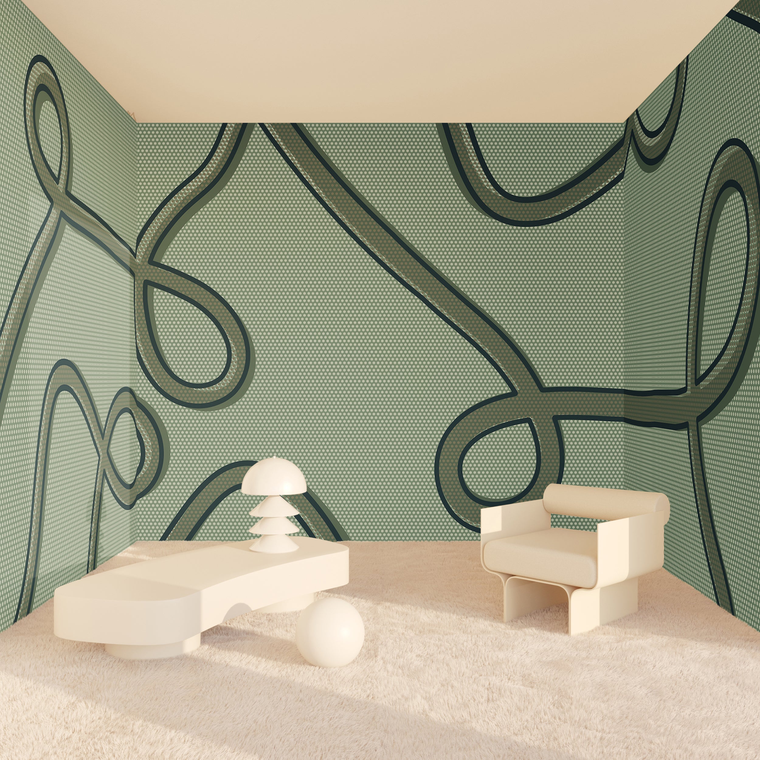 McFly© Mural Wallpaper in Garden