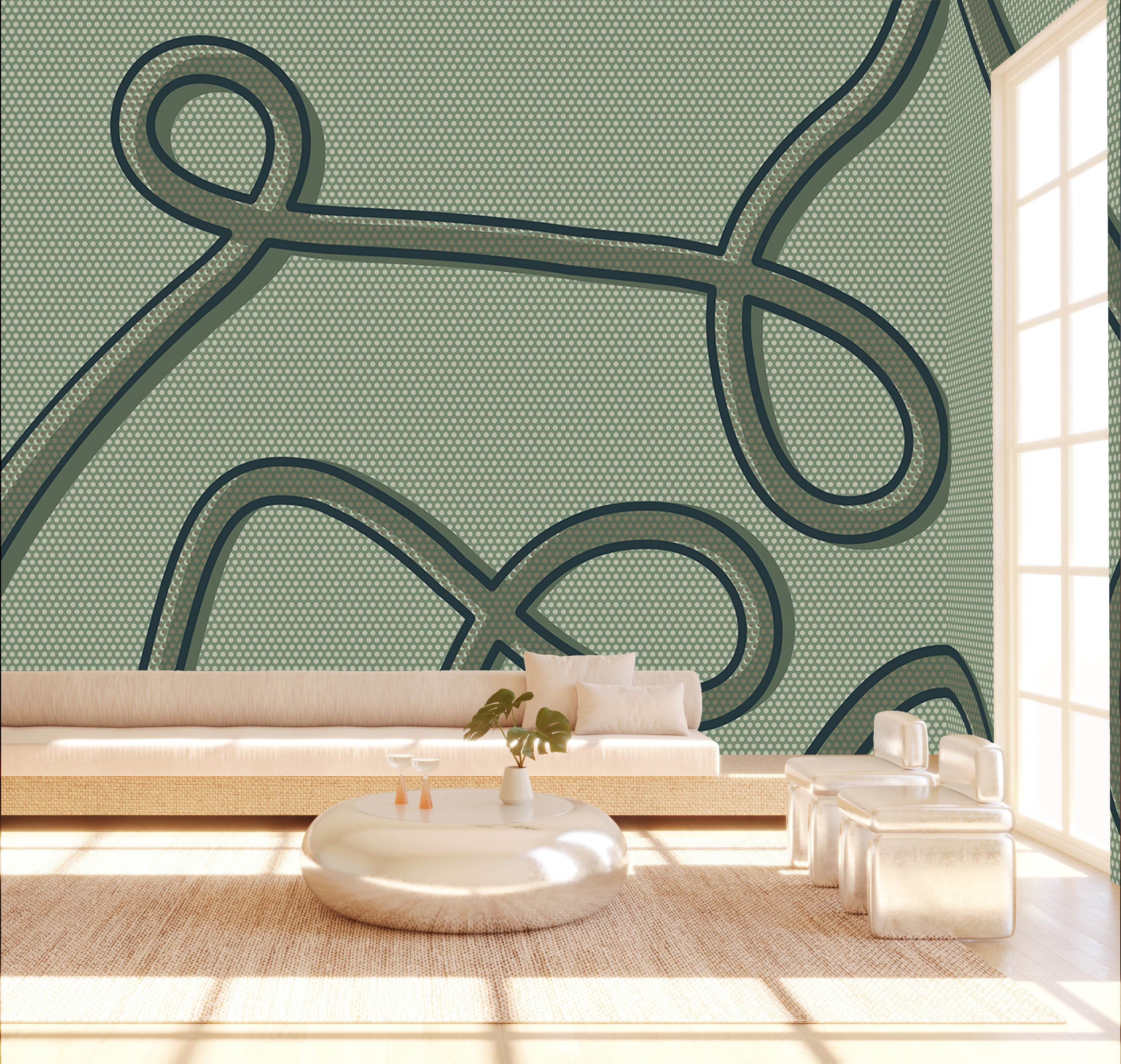 McFly© Mural Wallpaper in Garden