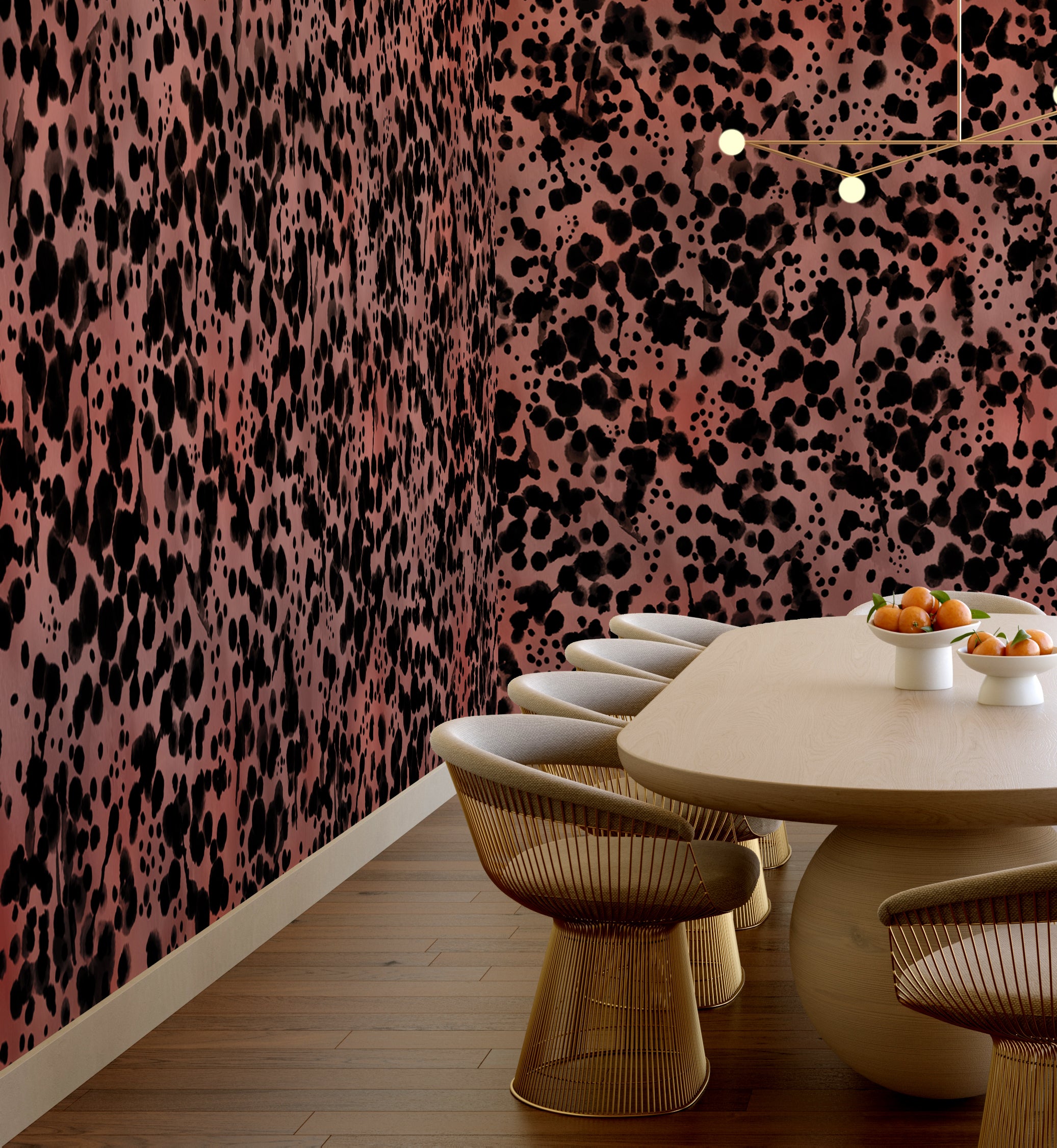 Midnight Oil© Wallpaper in Mauve