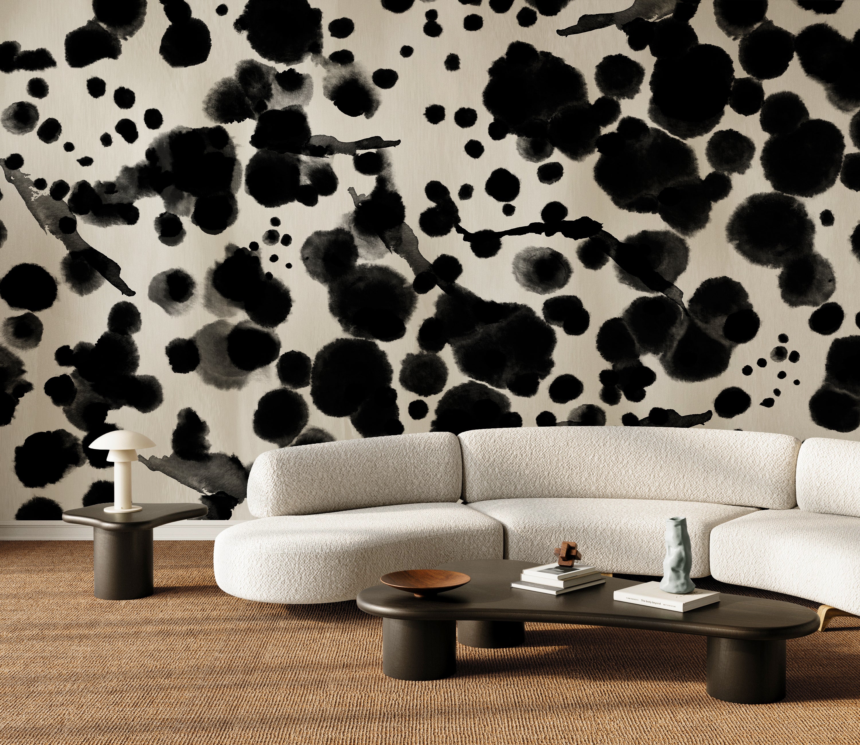 Midnight Oil MURAL© Wallpaper in Domino