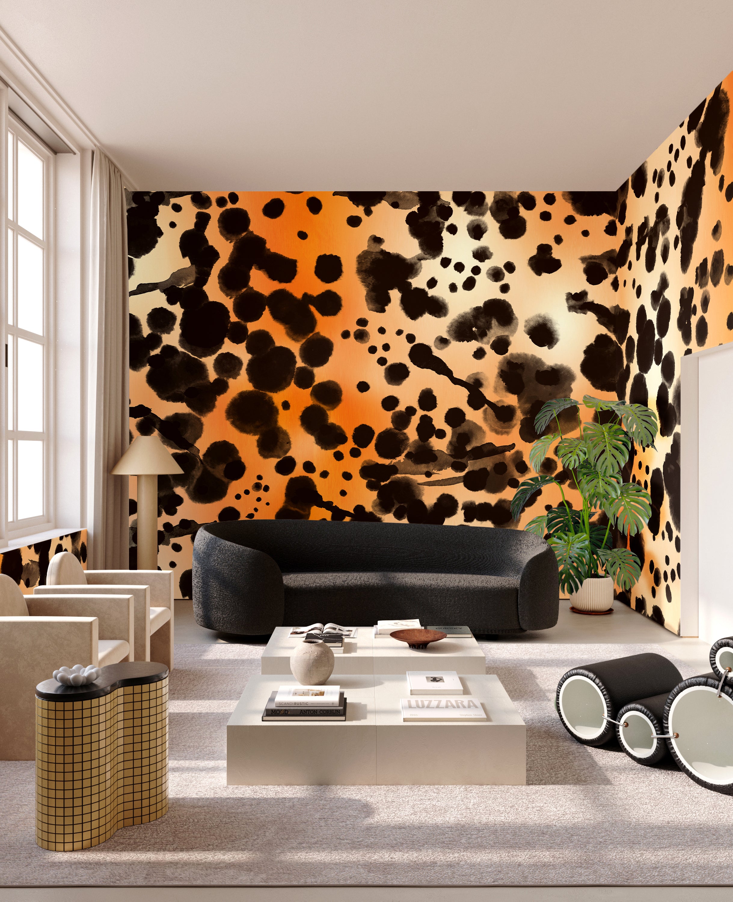Midnight Oil MURAL© Wallpaper in Tiger