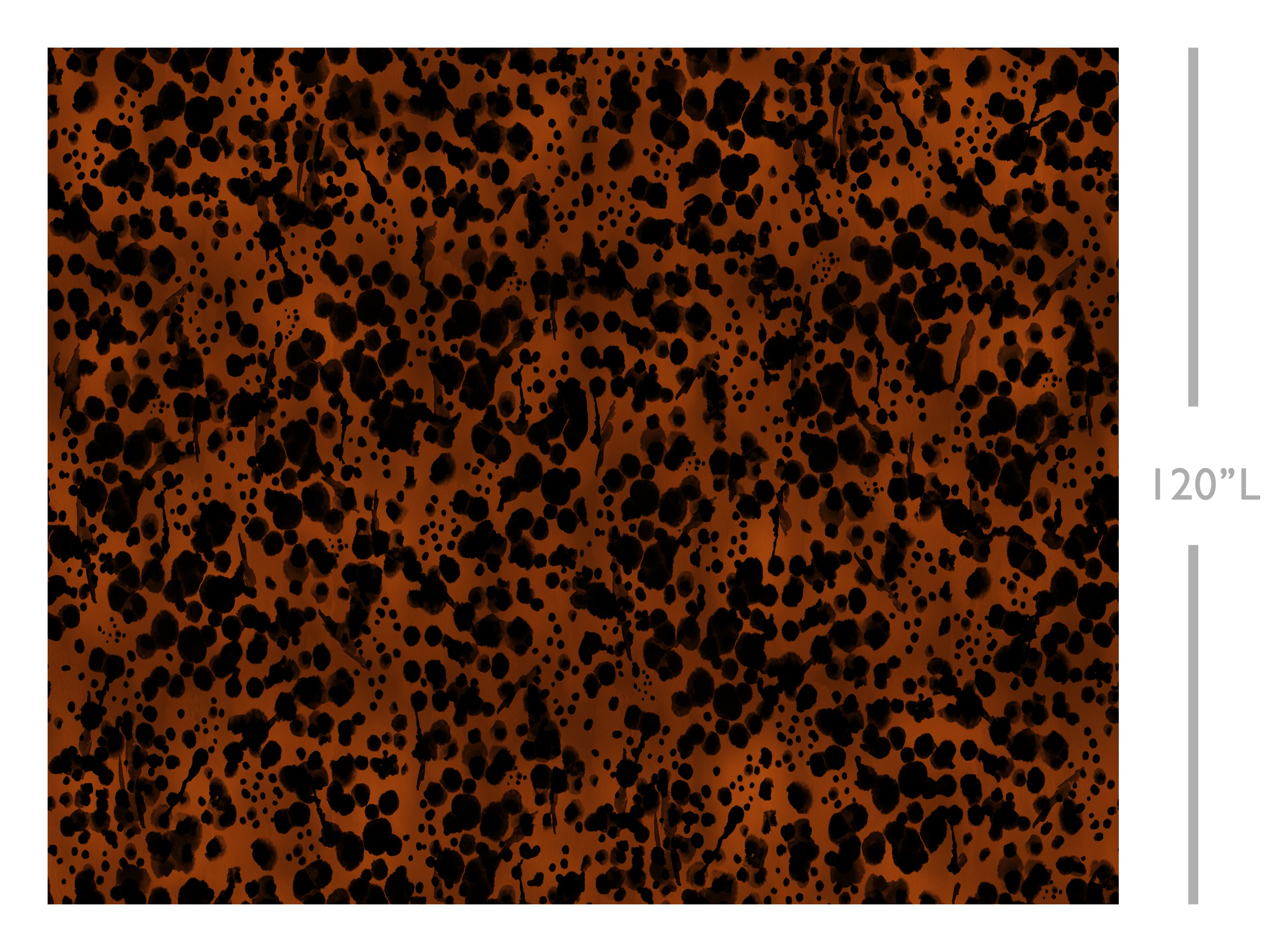 Midnight Oil© Wallpaper in Rust