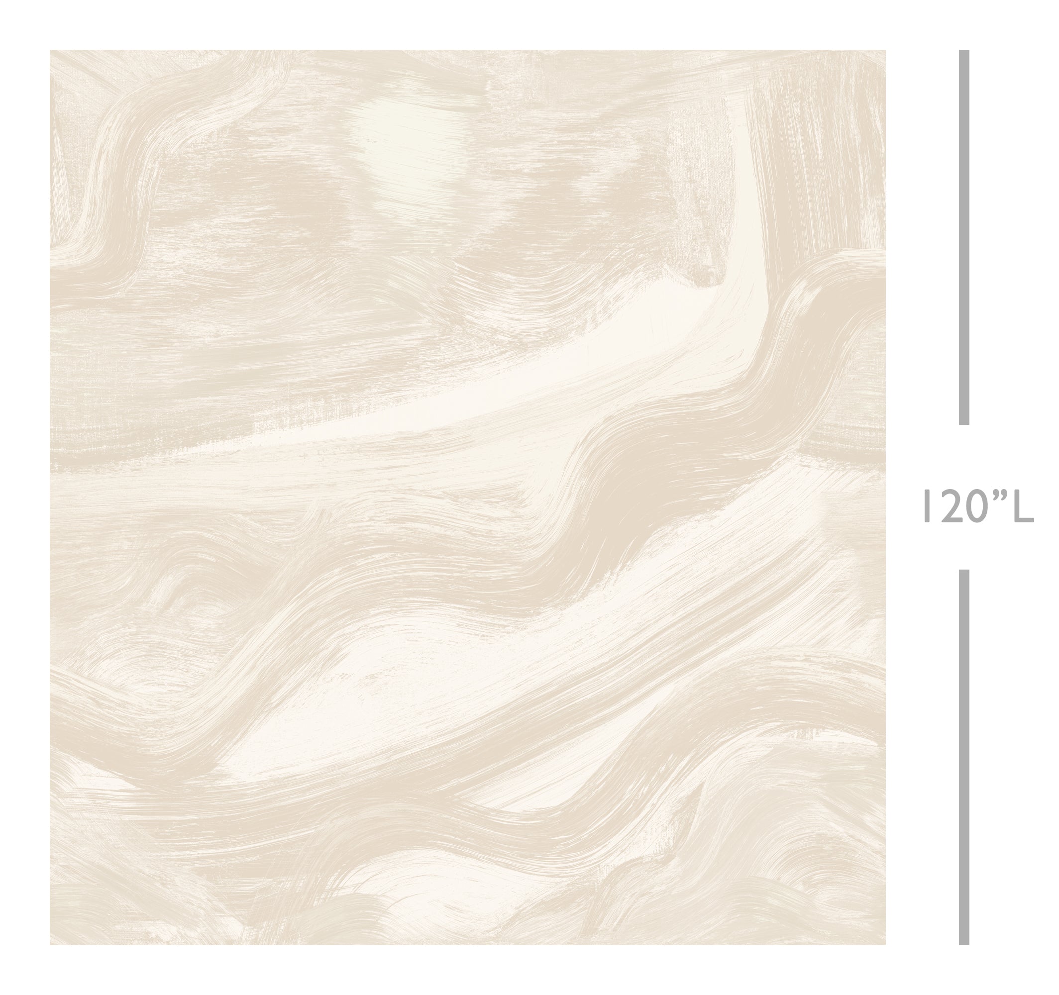 Modern Art© Mural Wallpaper in creme