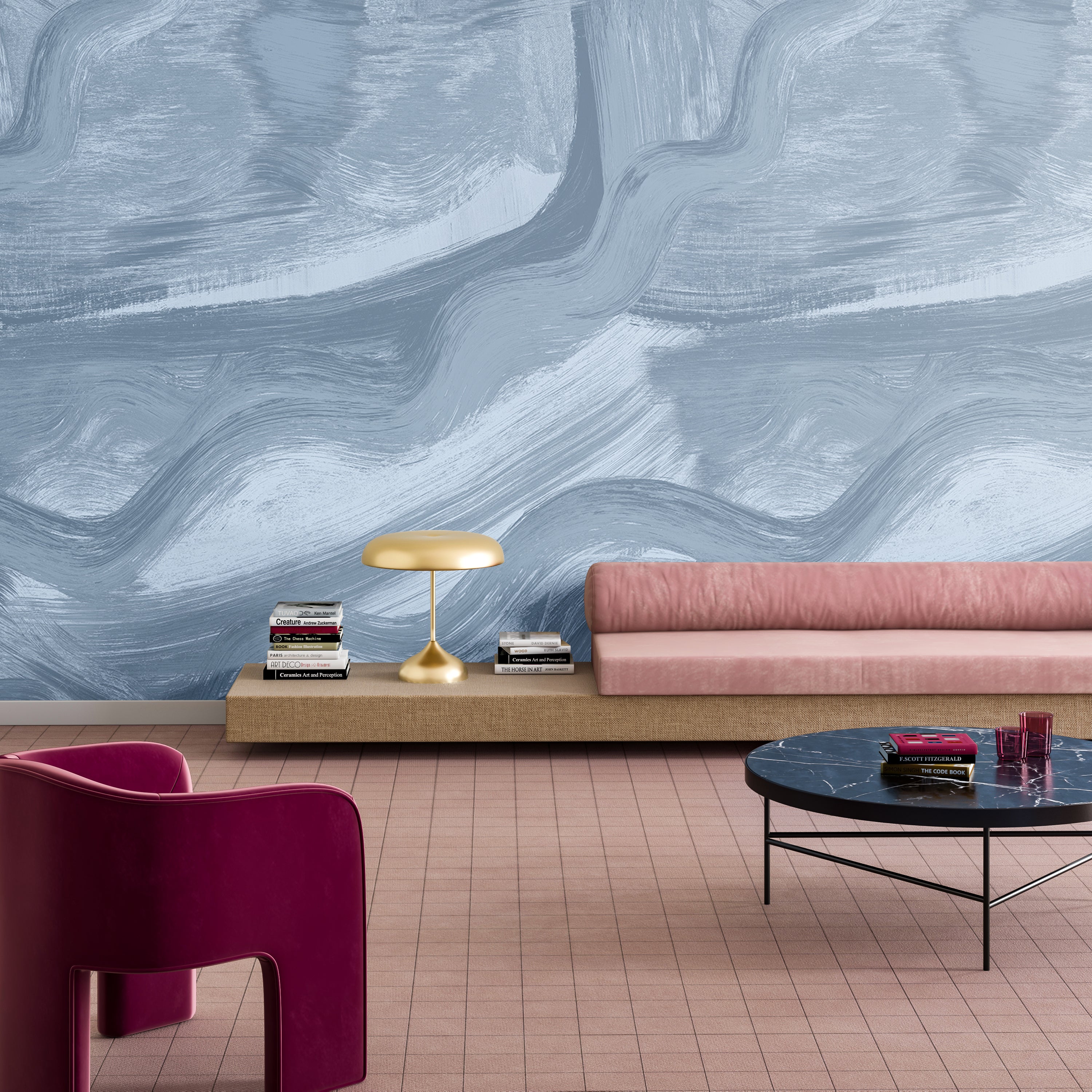 Modern Art© Mural Wallpaper in sky