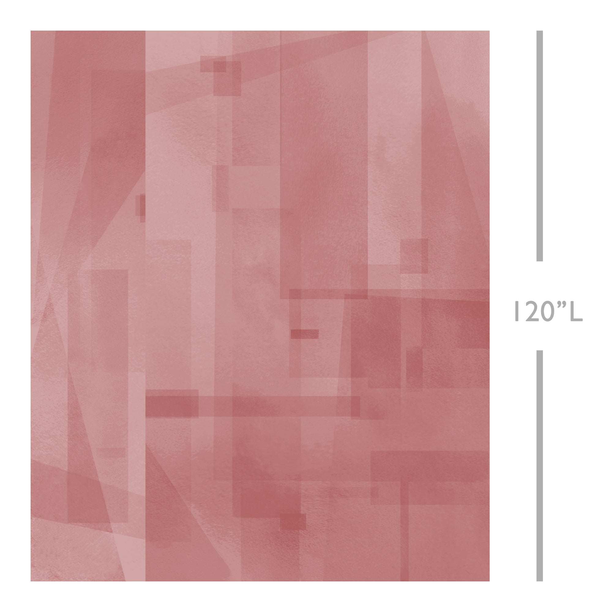 Papier Máché © Mural Wallpaper in Rose