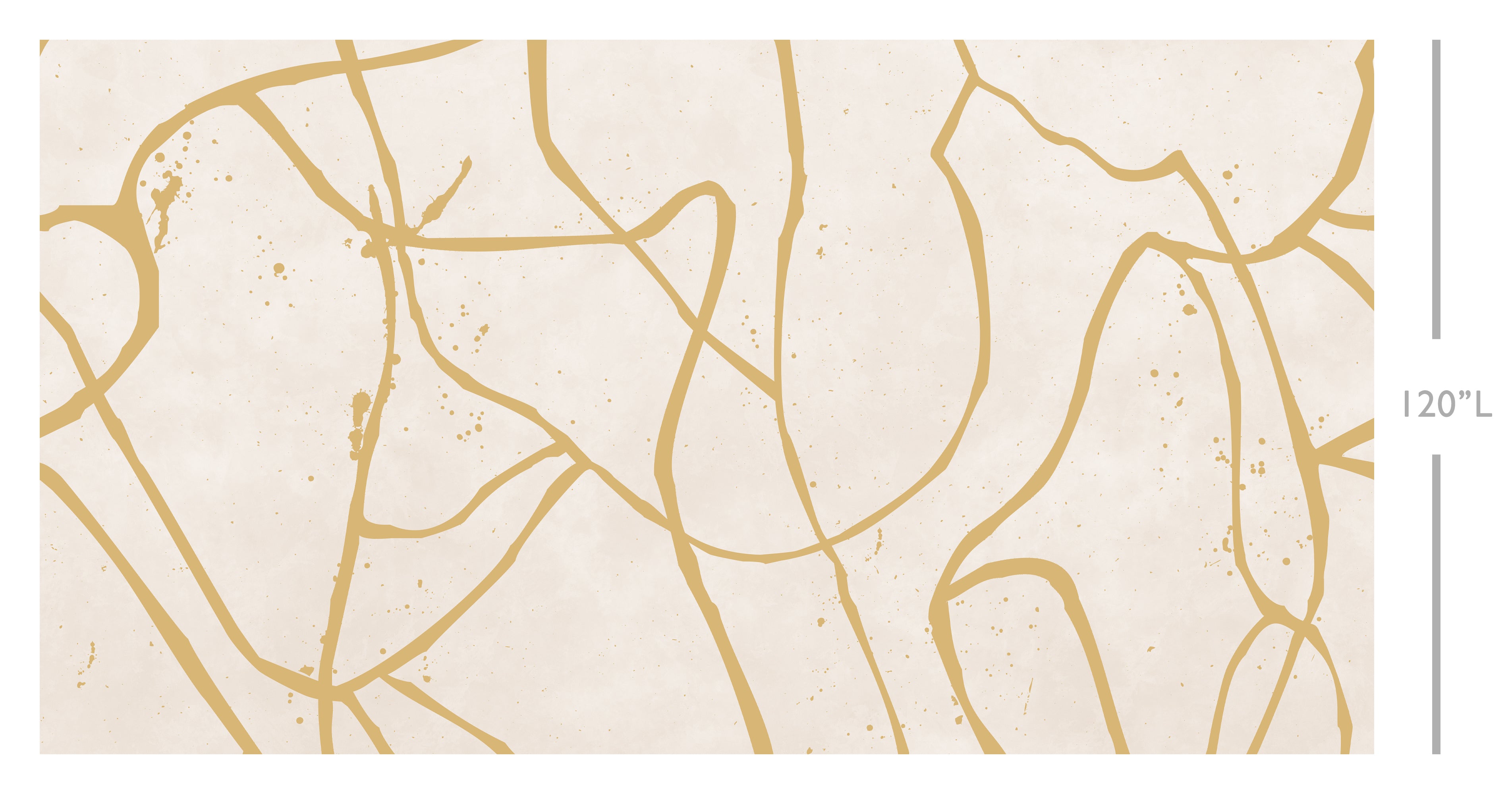 Playground© Mural Wallpaper in Mustard